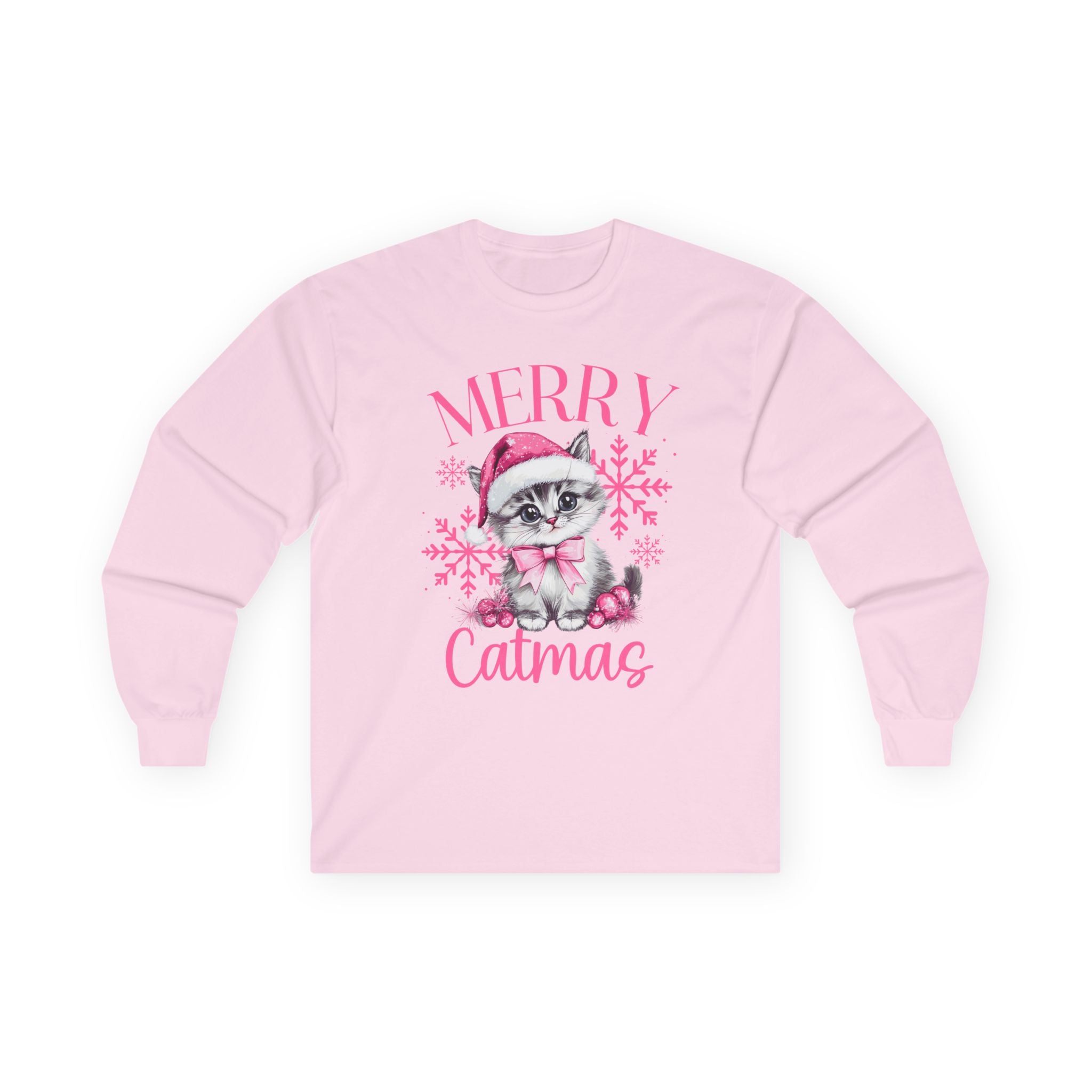 Merry Catmas - Unisex Ultra Cotton Long Sleeve Tee
