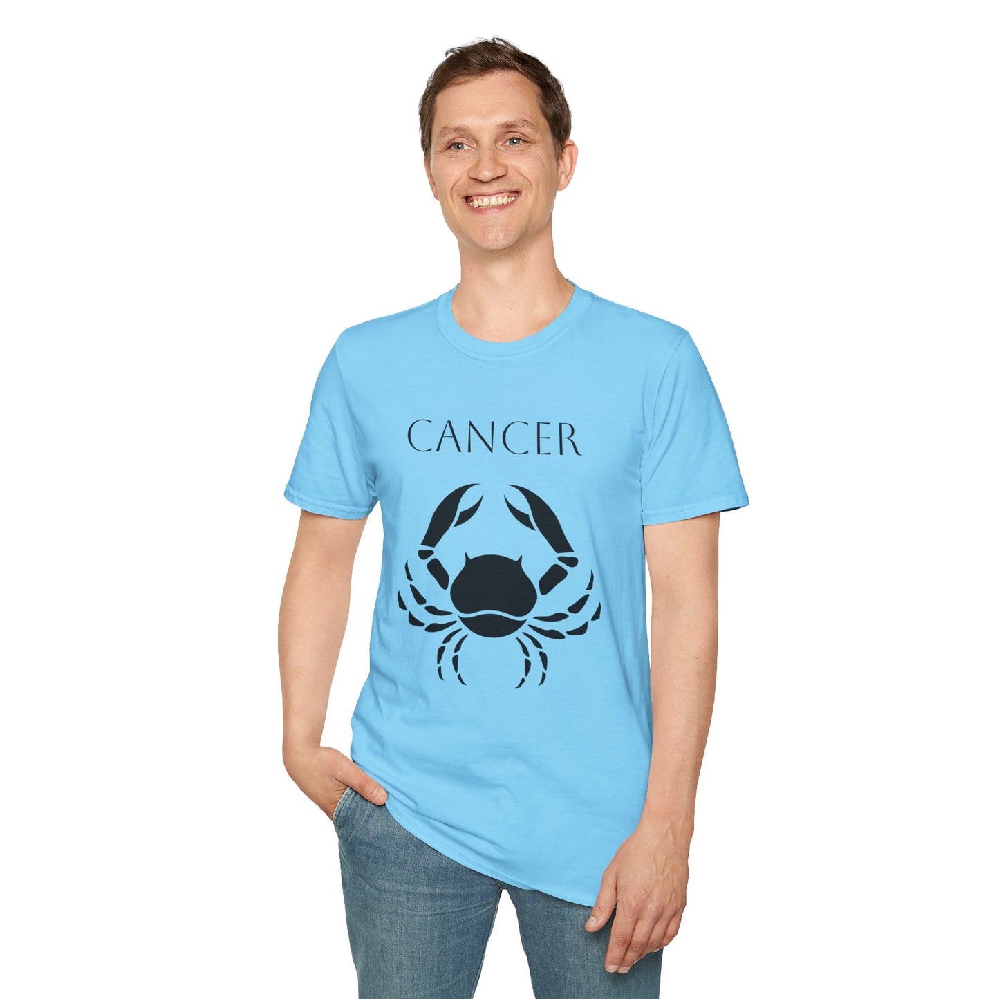 CANCER - Unisex Softstyle T-Shirt 100% Cotton Graphic