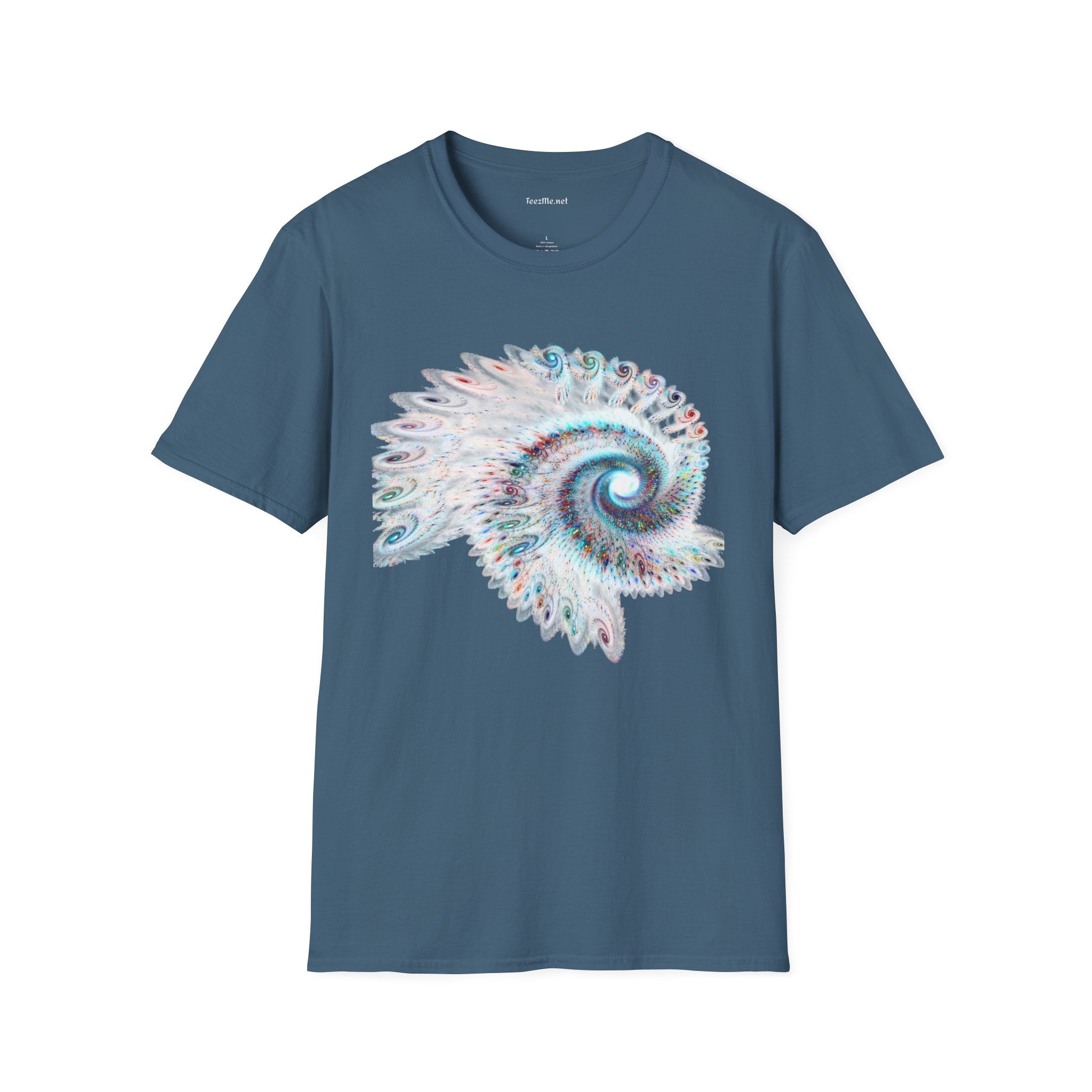 Abstract Spiral - Unisex  Softstyle T-Shirt 100% Cotton Graphic