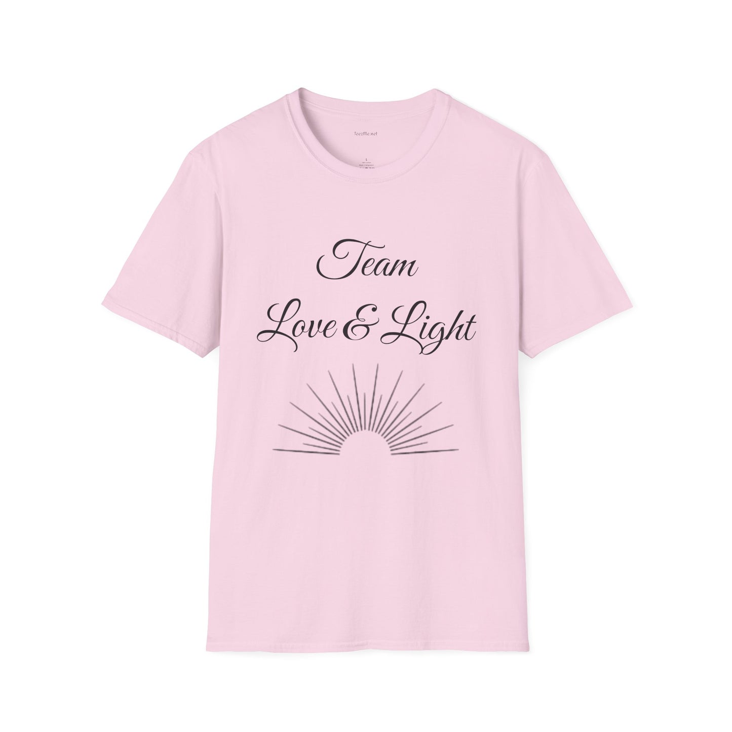 Team Love & Light - Unisex Softstyle T-Shirt 100% Cotton Graphic