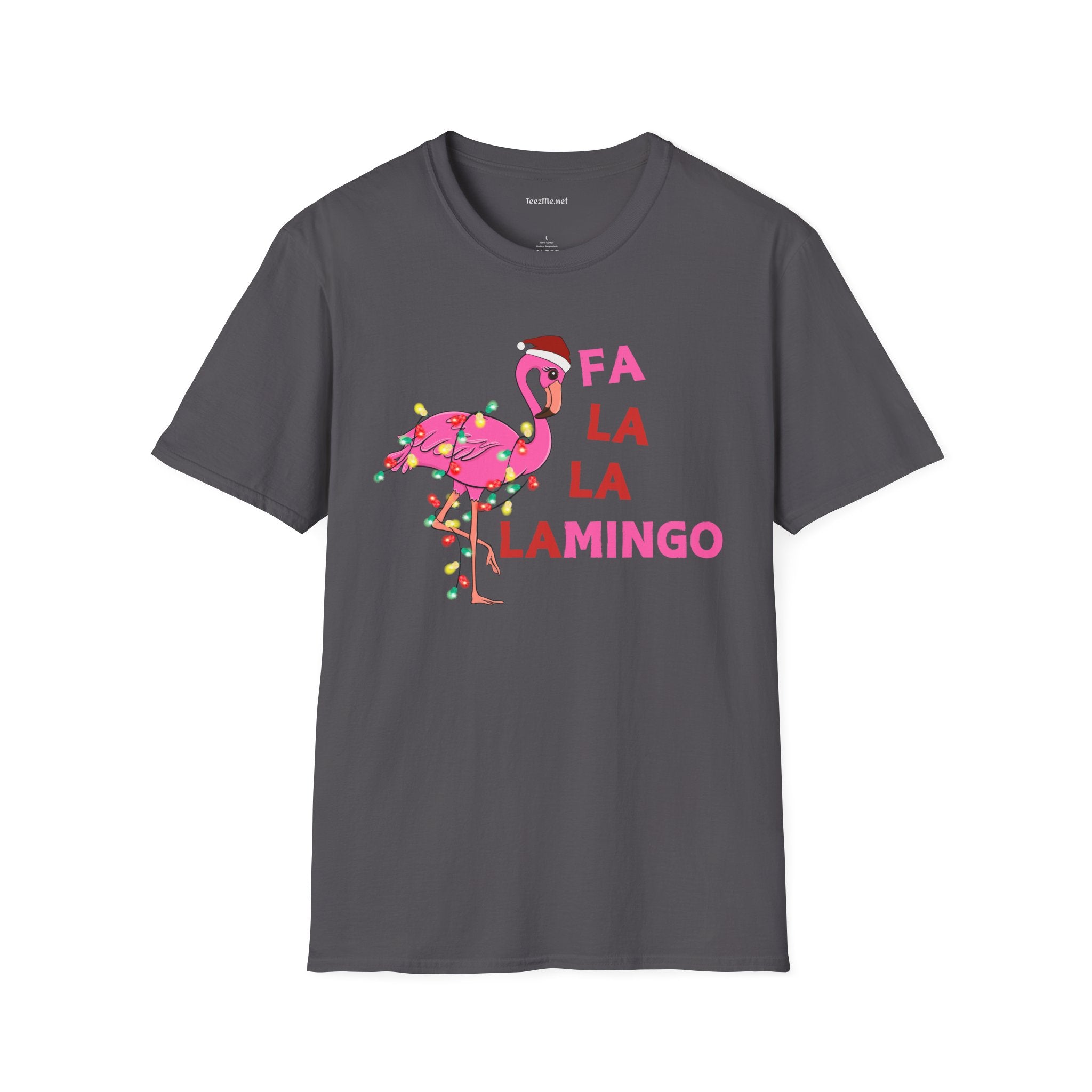 FA LA LA LAMINGO Unisex Softstyle T-Shirt 100% Cotton