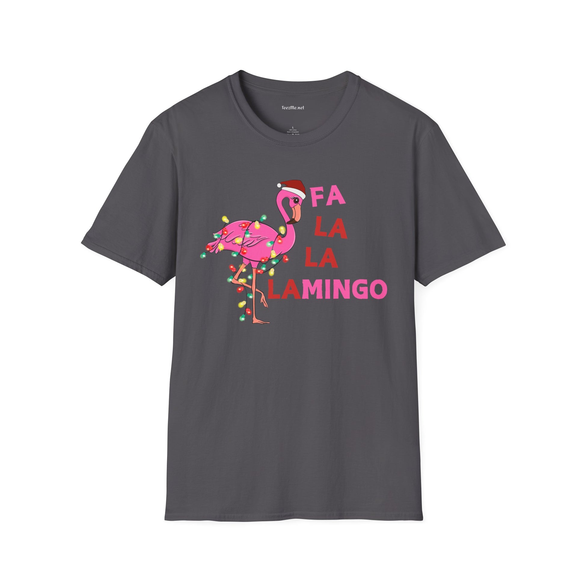 FA LA LA LAMINGO Unisex Softstyle T-Shirt 100% Cotton