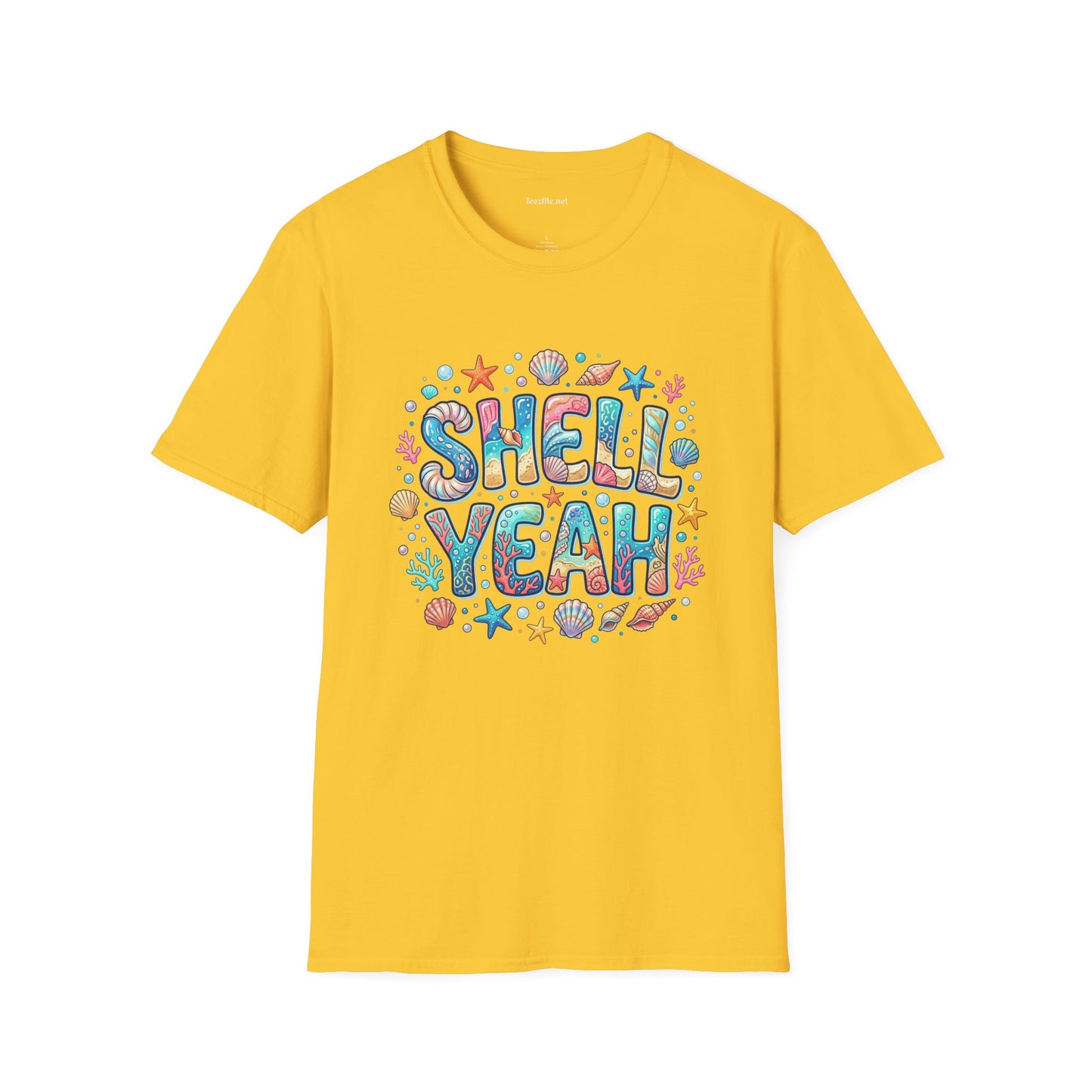 Shell Yeah Unisex Softstyle T-Shirt 100% Cotton Graphic