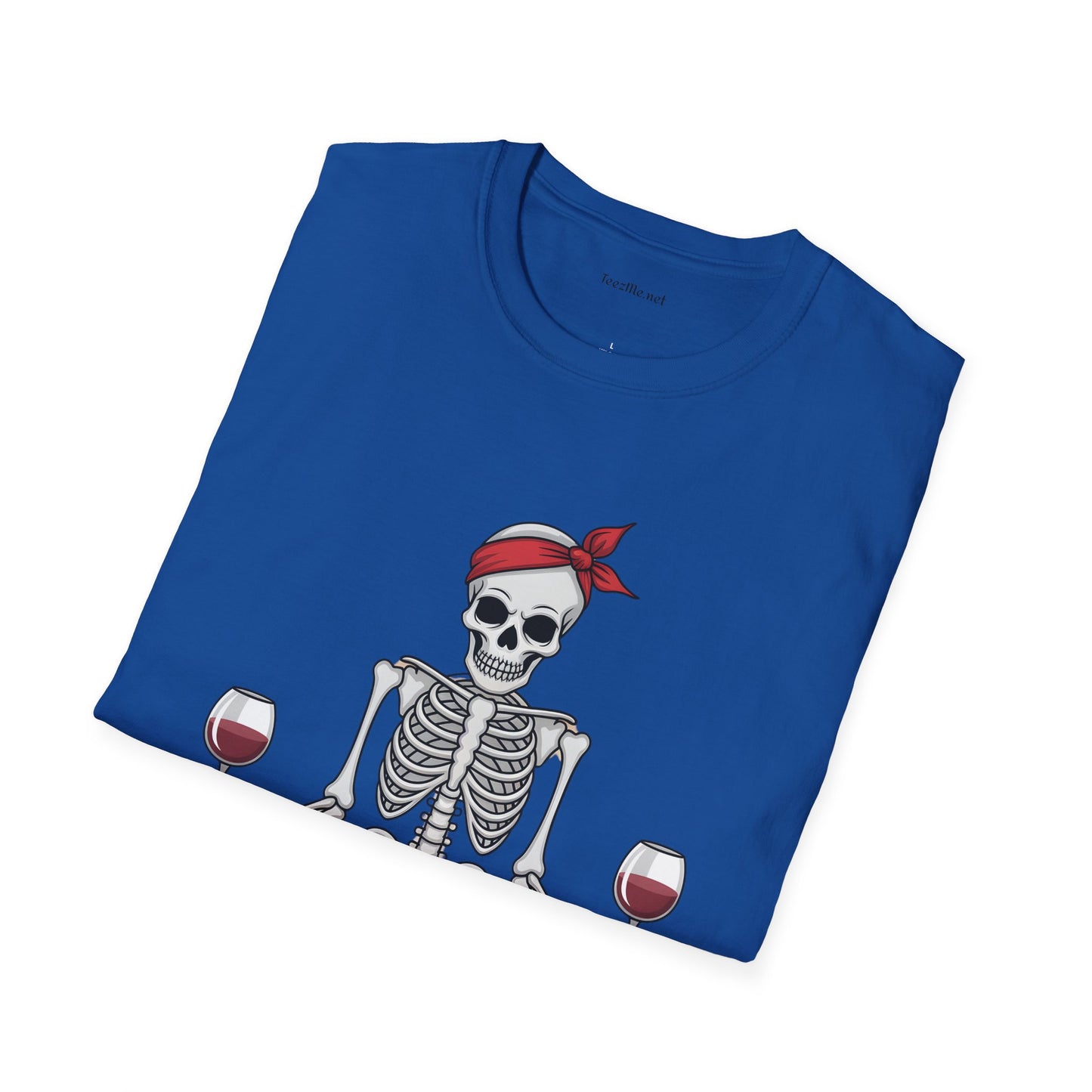 Namaste Skeleton - Unisex Softstyle T-Shirt 100% Cotton Graphic