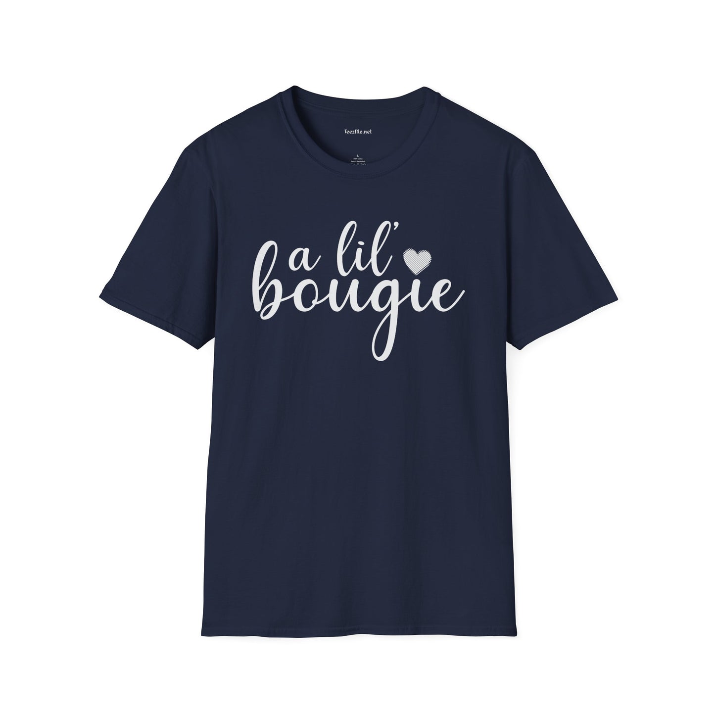 A lil bougie Unisex Softstyle T-Shirt 100% Cotton Graphic