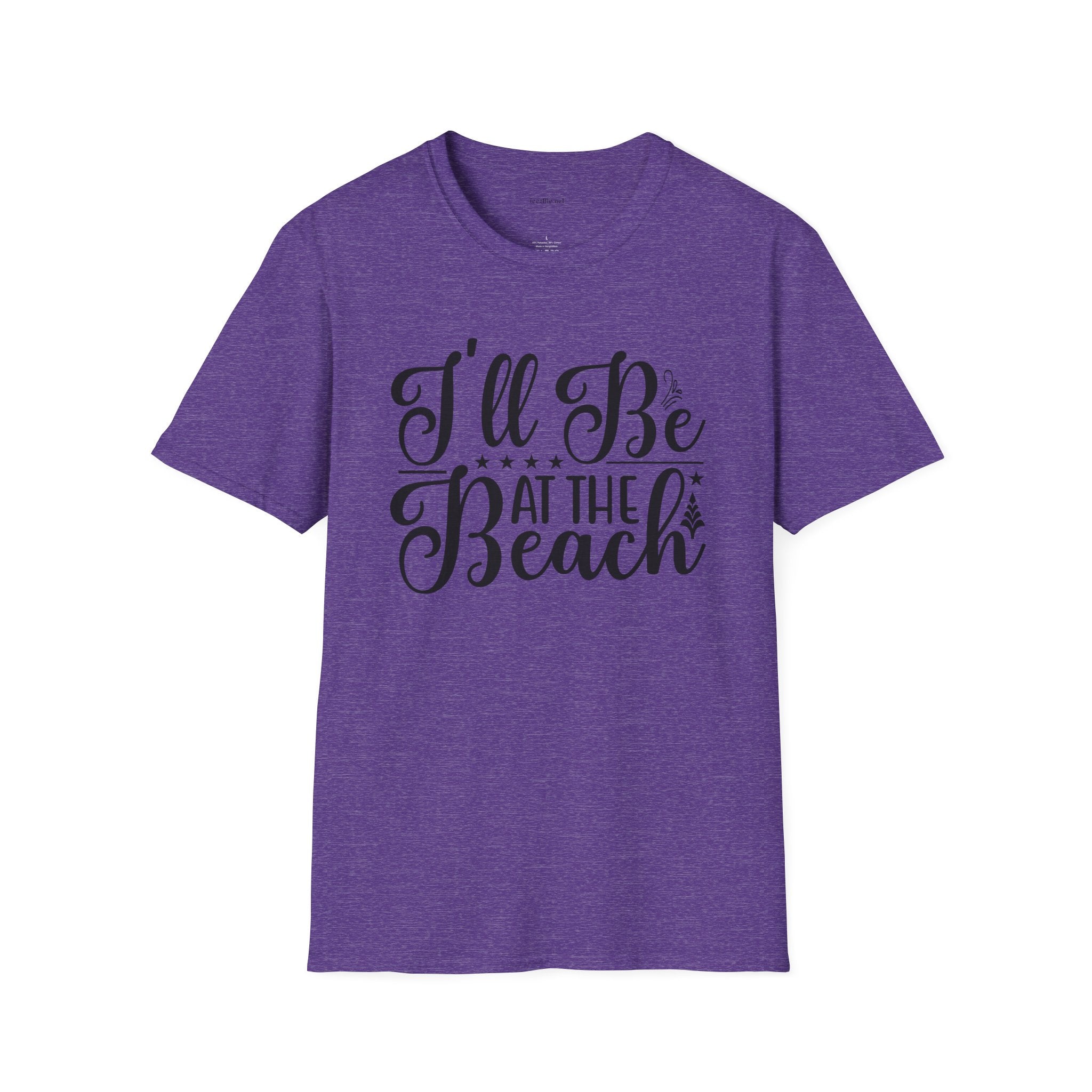 I'll be at the beach - Unisex Softstyle T-Shirt 100% Cotton Graphic
