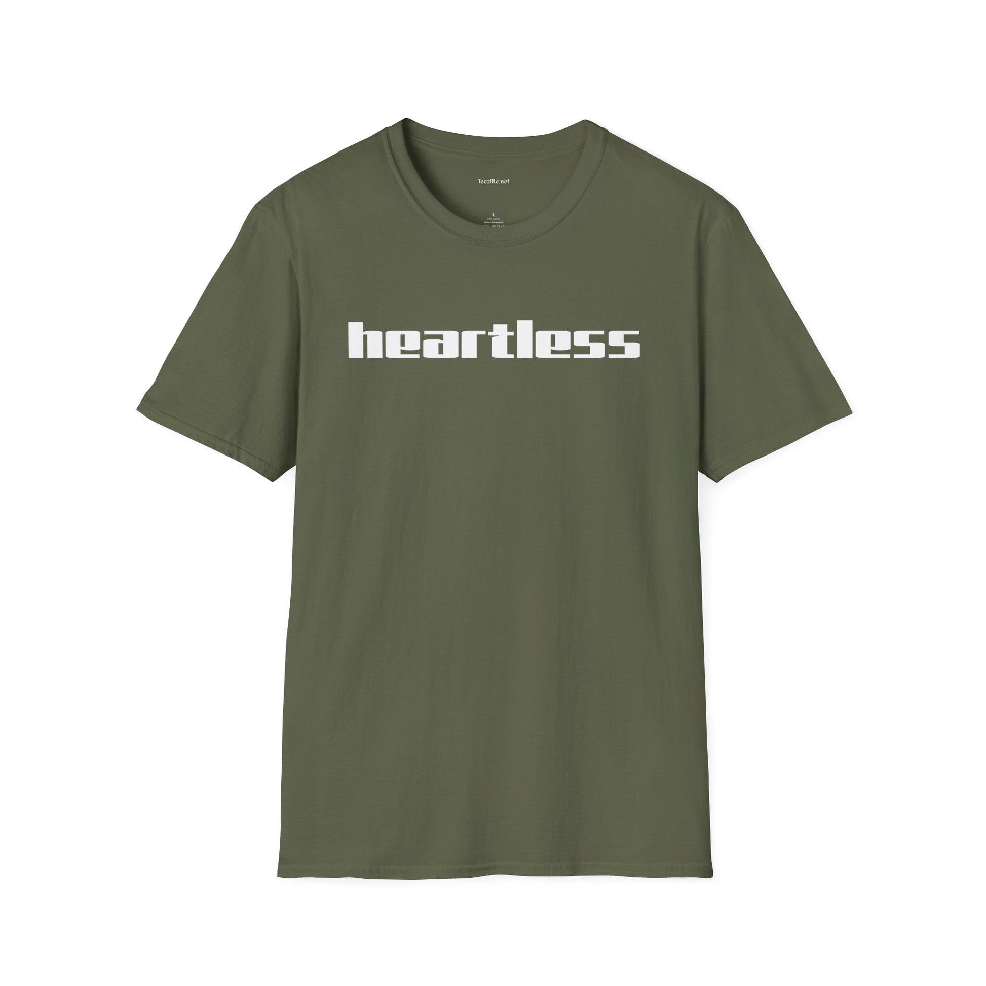 Heartless - Unisex Softstyle T-Shirt 100% Cotton Graphic