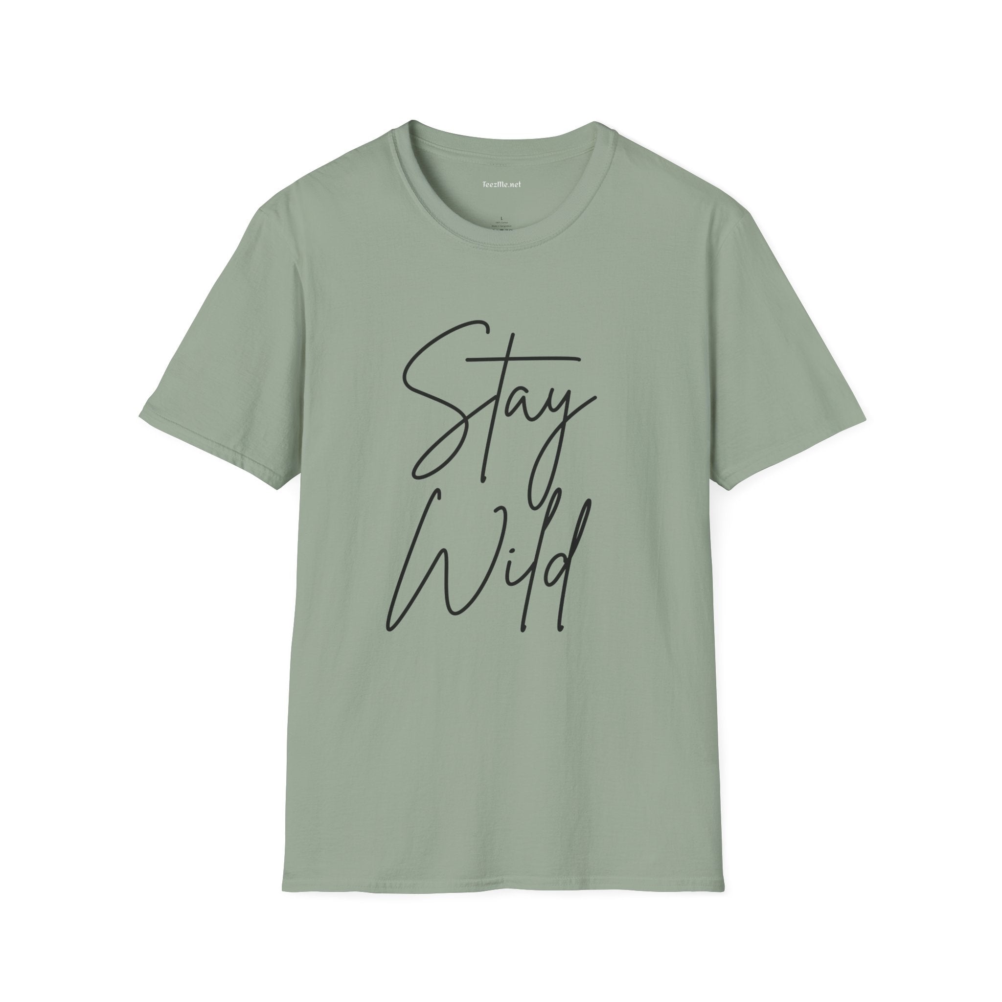 Stay Wild1 Unisex Softstyle T-Shirt 100% Cotton