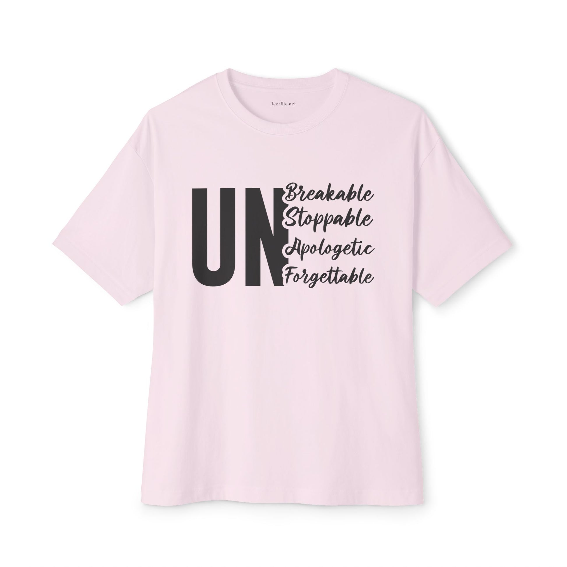 UnBreakable UnStoppable Unisex Oversized Boxy Tee