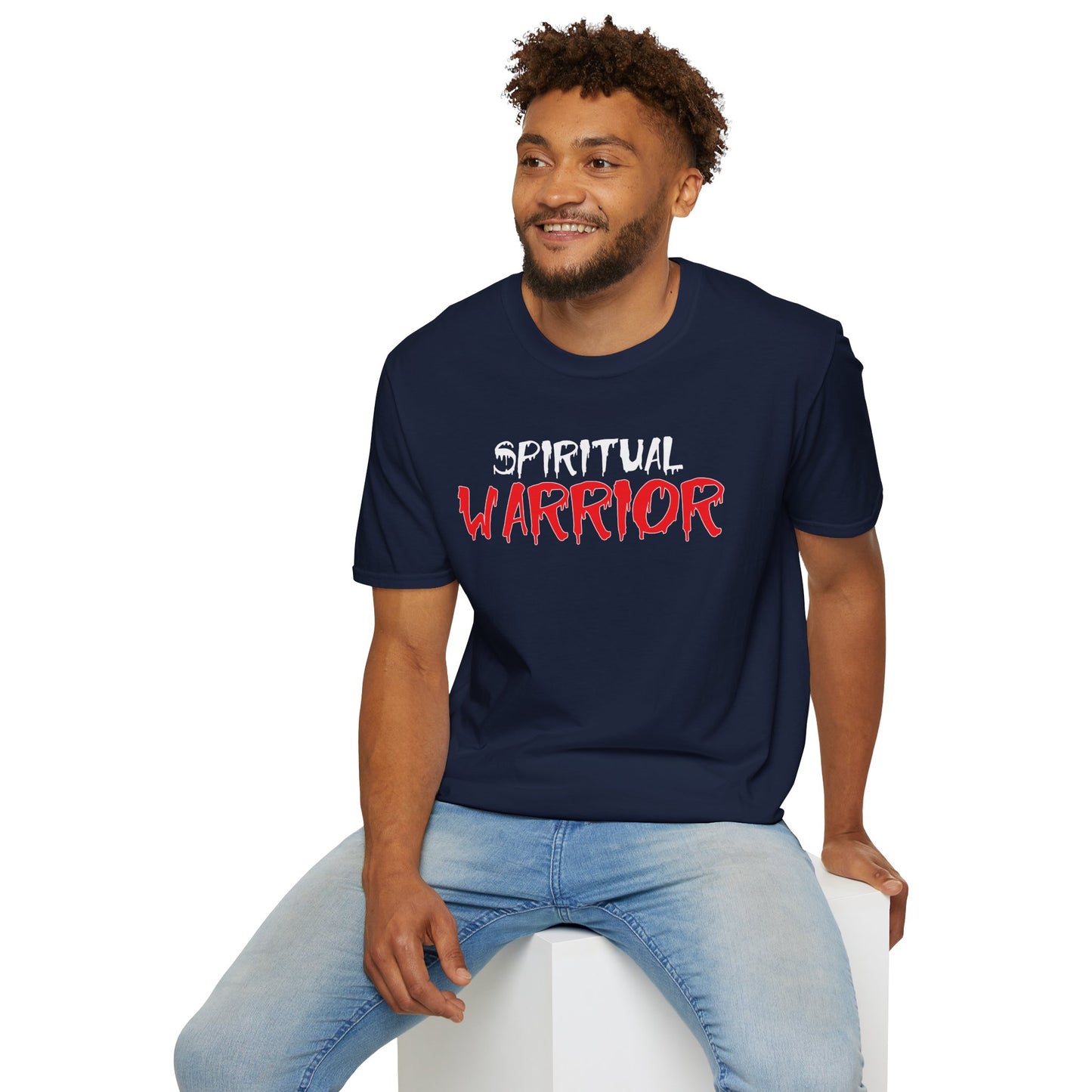Spiritual Warrior 01 Unisex Softstyle T-Shirt 100% Cotton