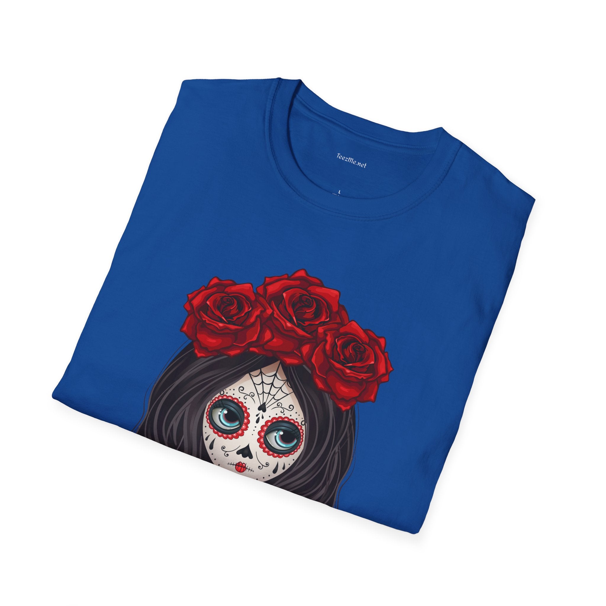 Zombie Girl - Unisex Softstyle T-Shirt 100% Cotton Graphic