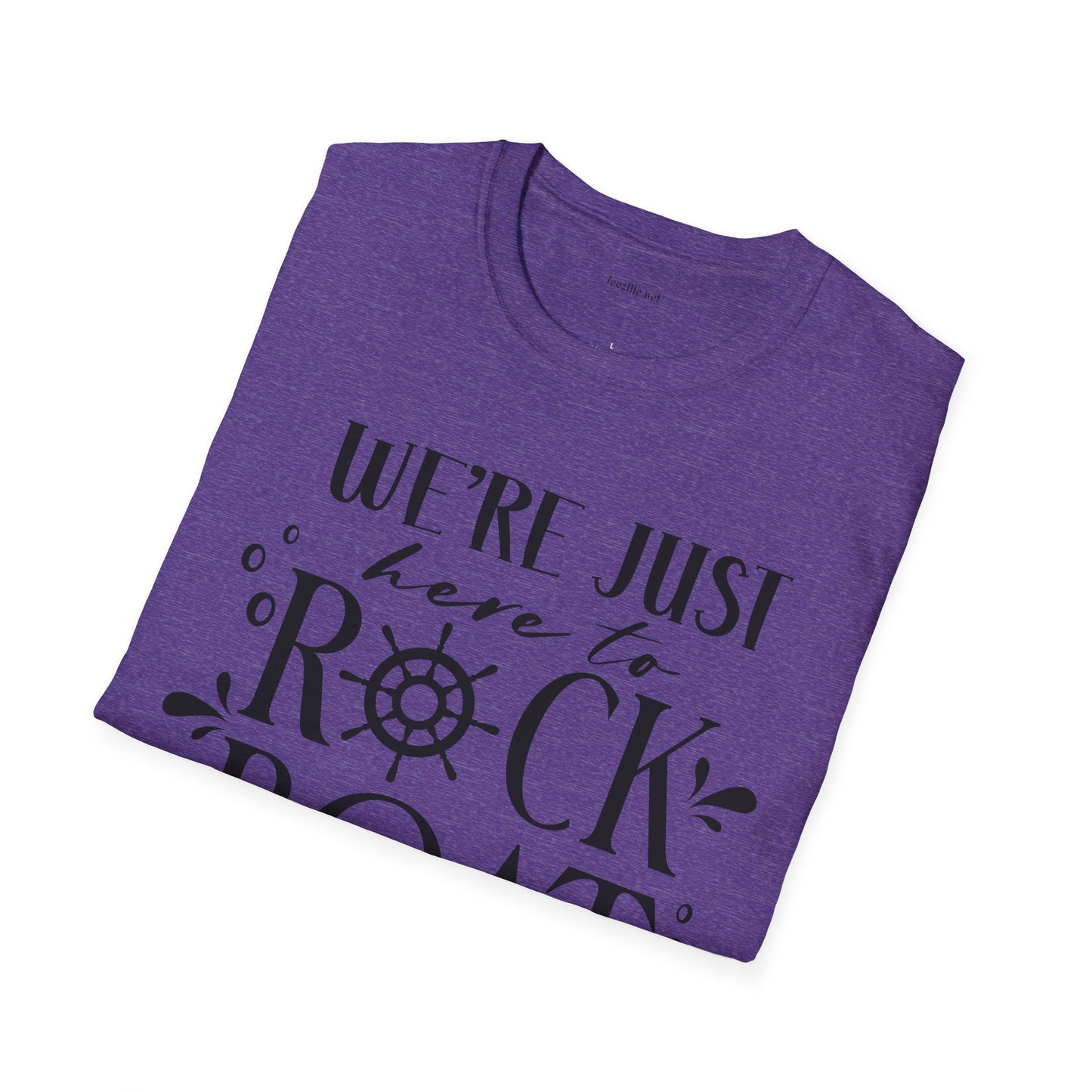 Rock the Boat - Unisex Softstyle T-Shirt 100% Cotton Graphic