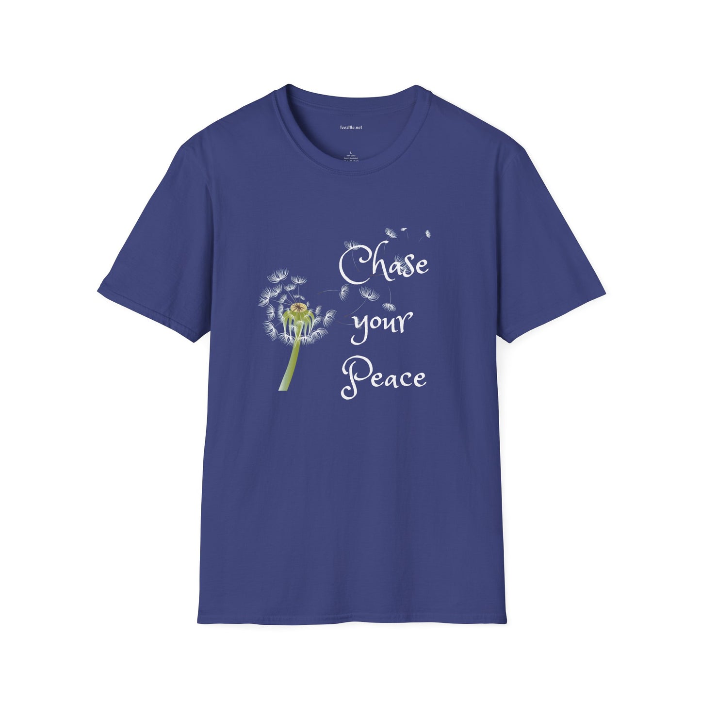 Chase your Peace - Unisex Softstyle T-Shirt 100% Cotton Graphic