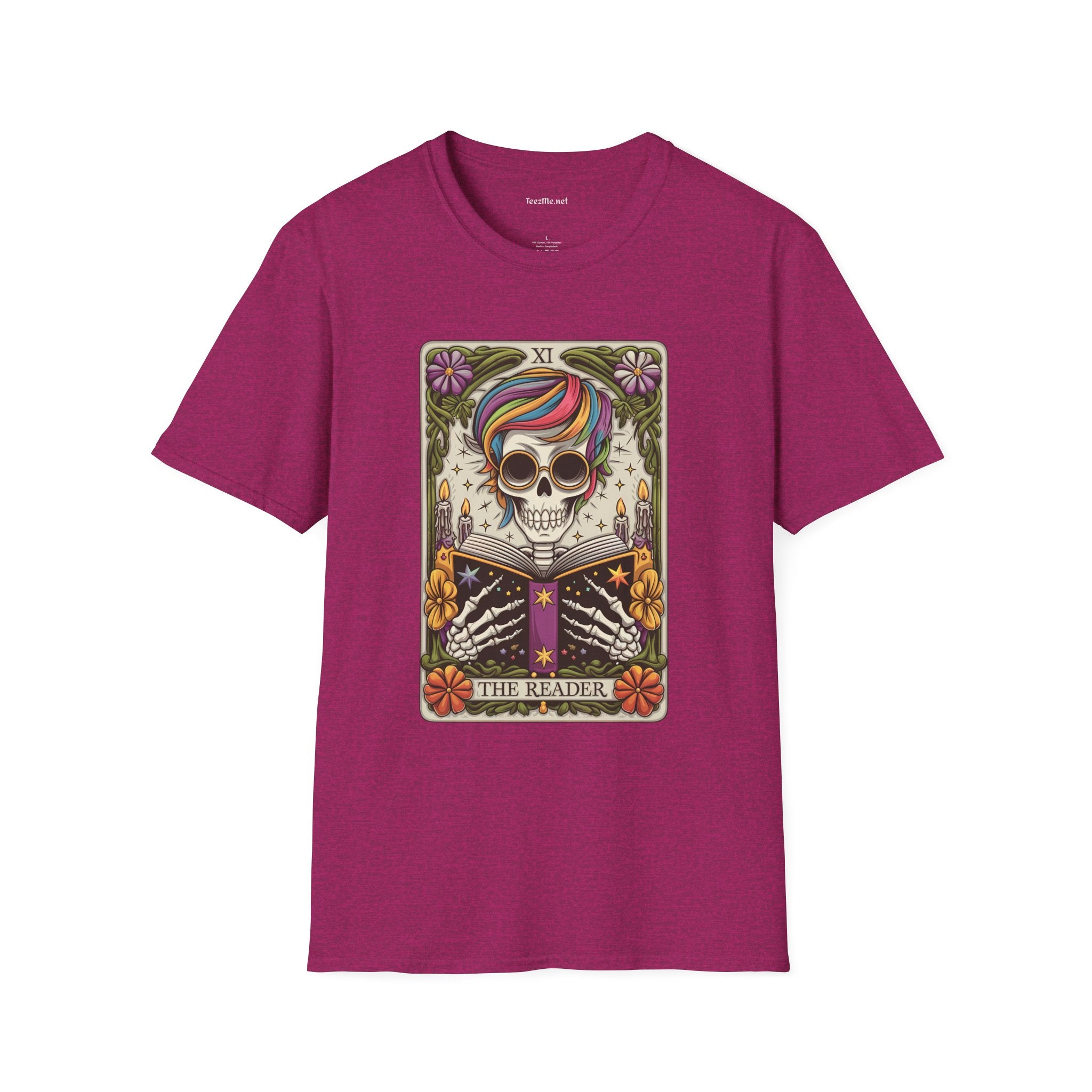 The Reader Unisex Softstyle T-Shirt 100% Cotton  #tarot