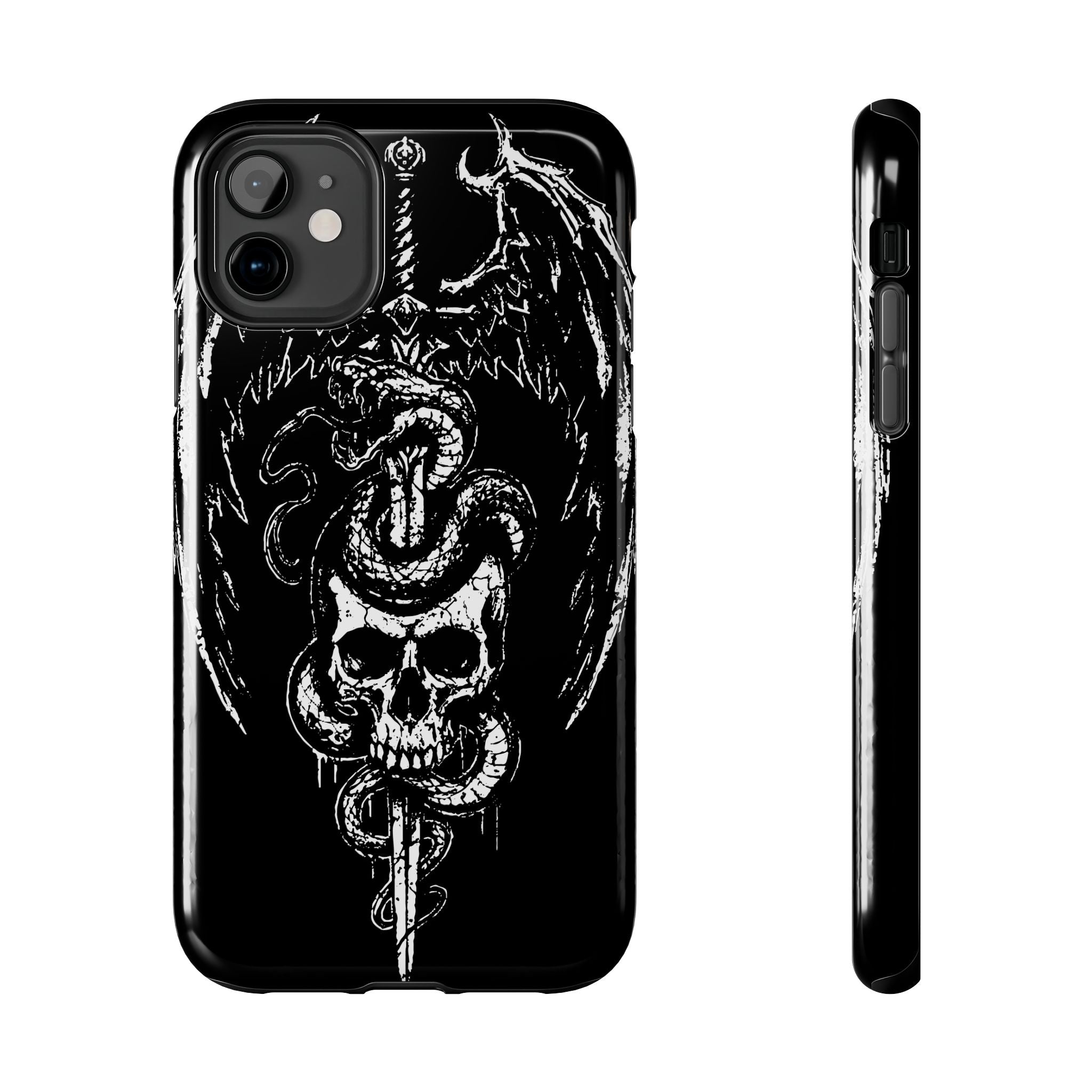 Snake Sword Cell Phone Case Tough Phone Cases