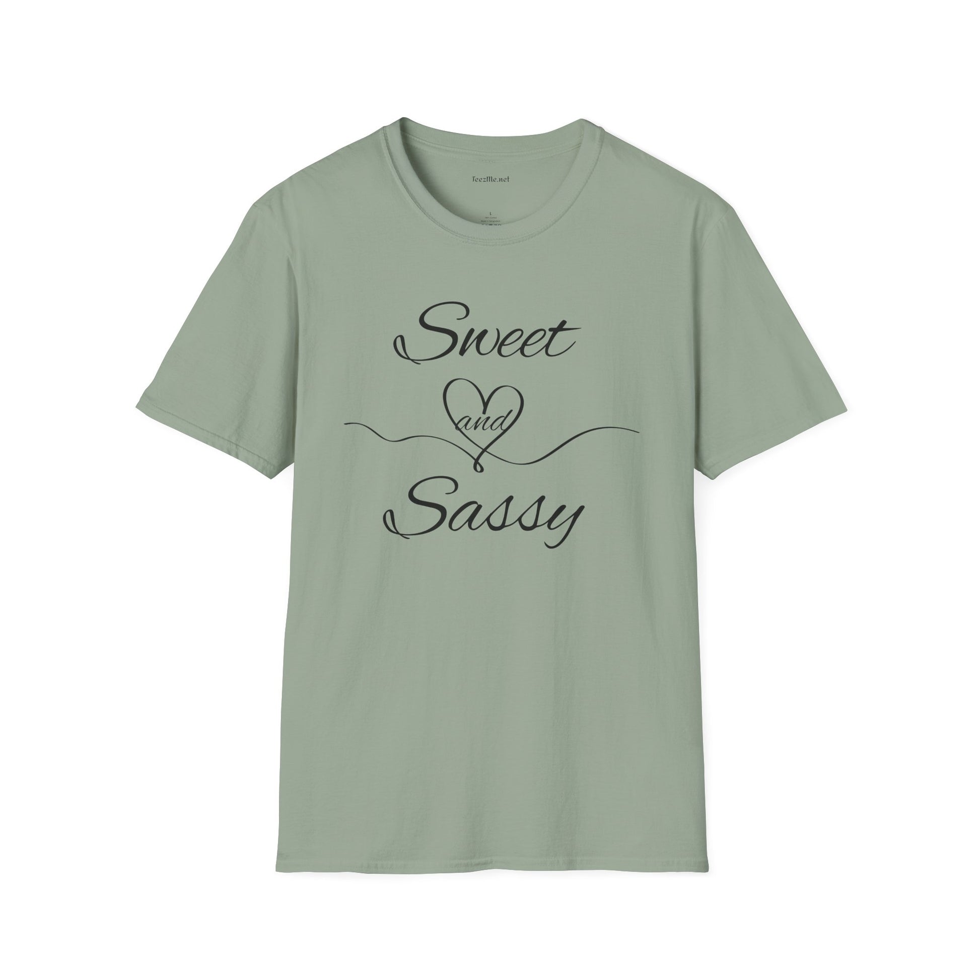Sweet and Sassy - Unisex Softstyle T-Shirt 100% Cotton Graphic