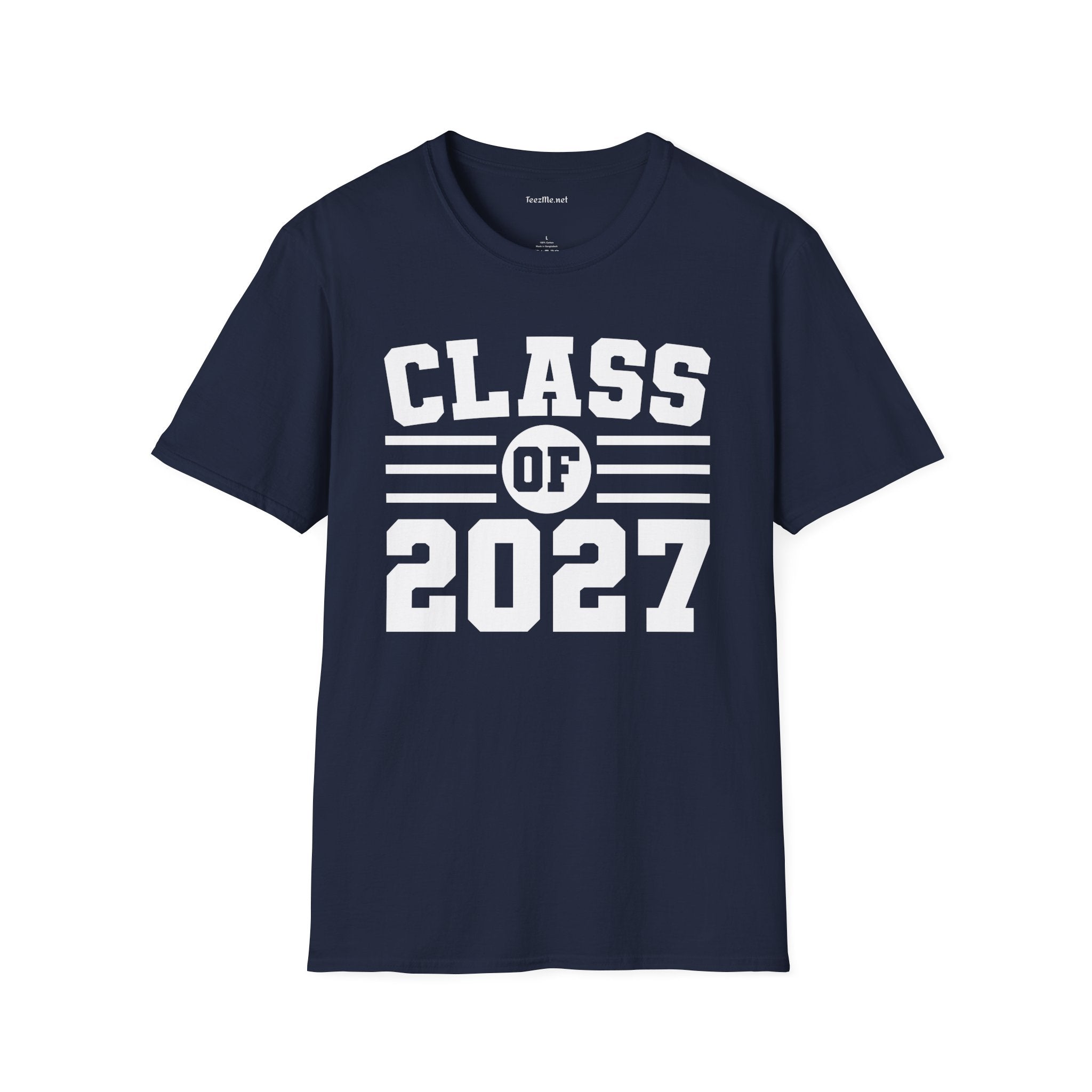 Senior Class of 2027 Unisex Softstyle T-Shirt 100% Cotton Graphic