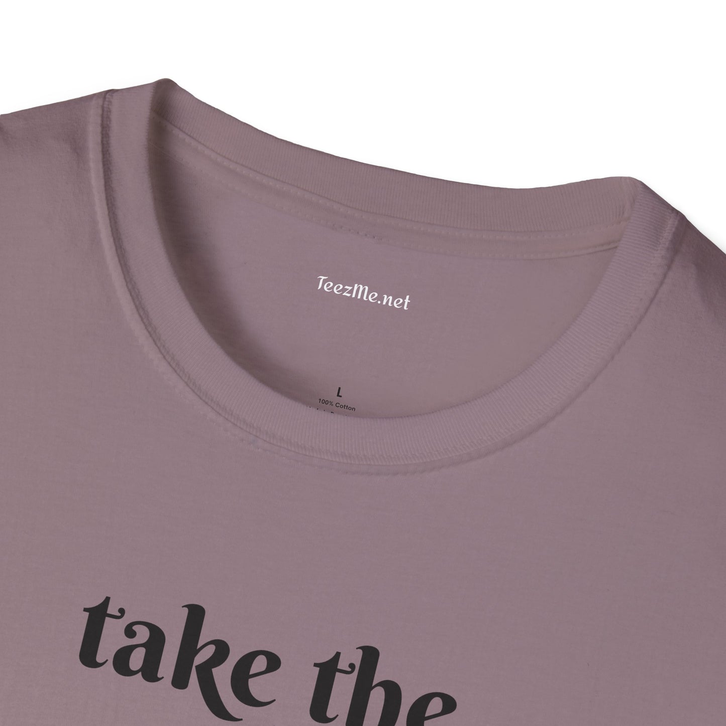 Take the scenic route- Unisex Softstyle T-Shirt 100% Cotton Graphic
