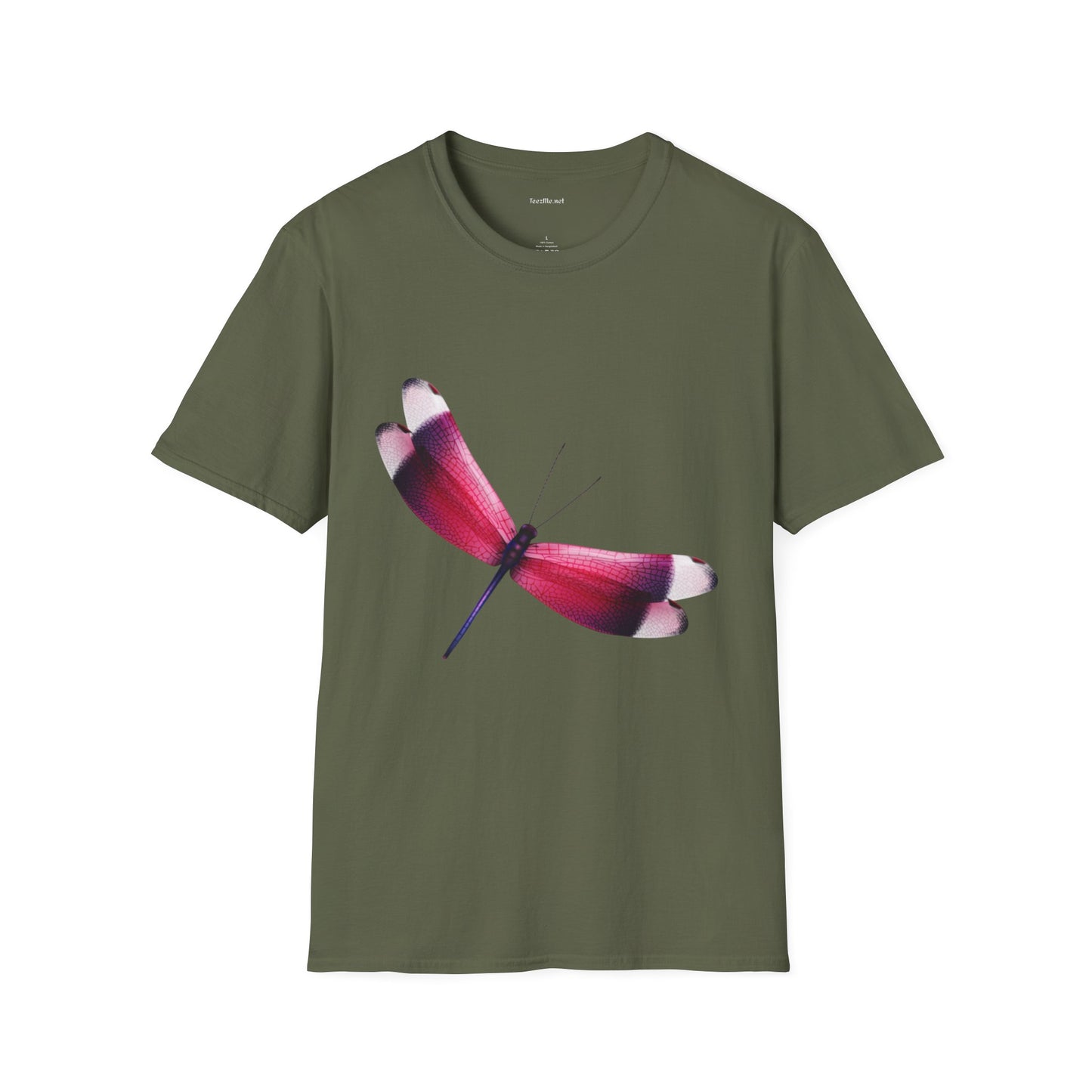 Dragonfly - Unisex Softstyle T-Shirt 100% Cotton Graphic