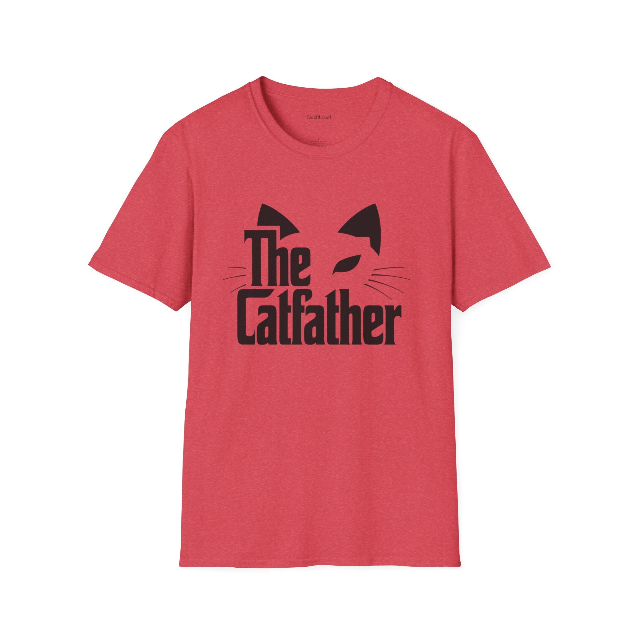 The Catfather 1 Unisex Softstyle T-Shirt 100% Cotton Graphic
