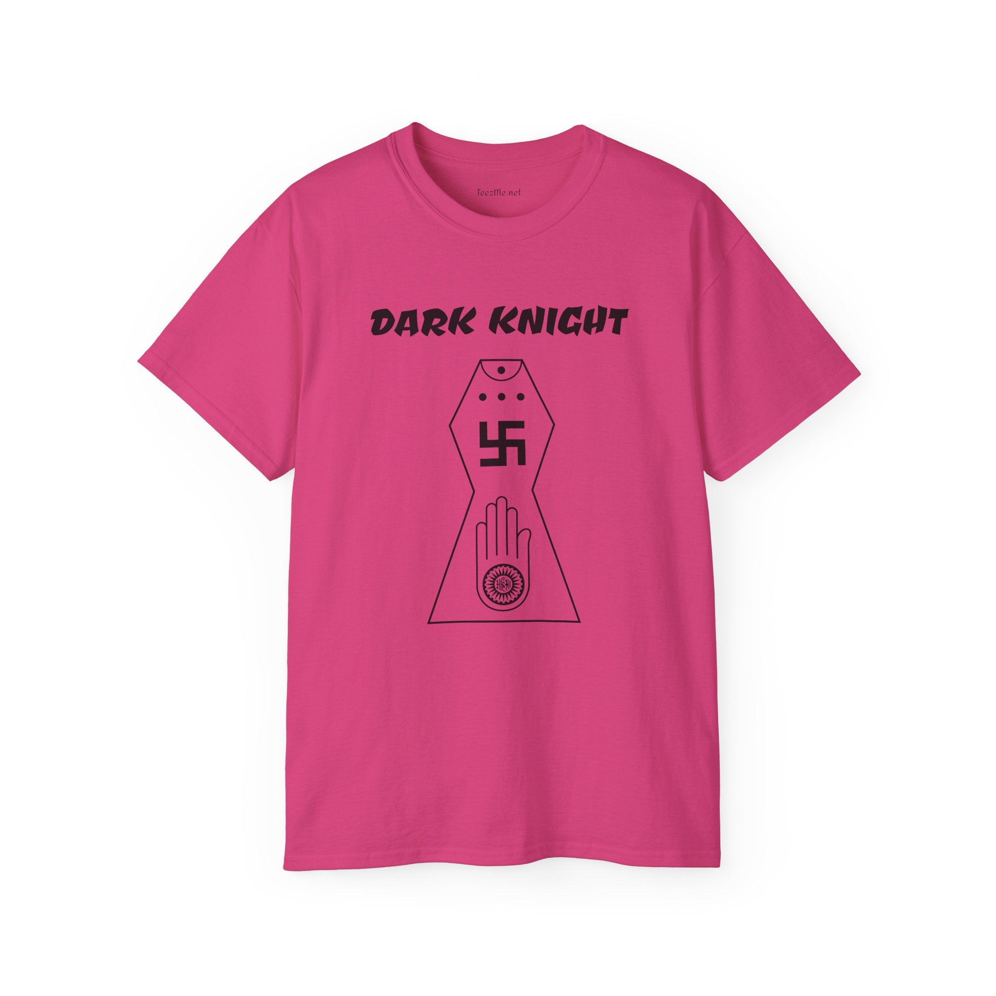 Dark Knight (Ahimsa)  - Unisex Ultra Cotton Tee 100% Cotton Graphic