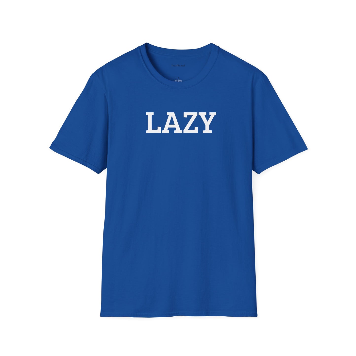 LAZY - Unisex Softstyle T-Shirt 100% Cotton Graphic