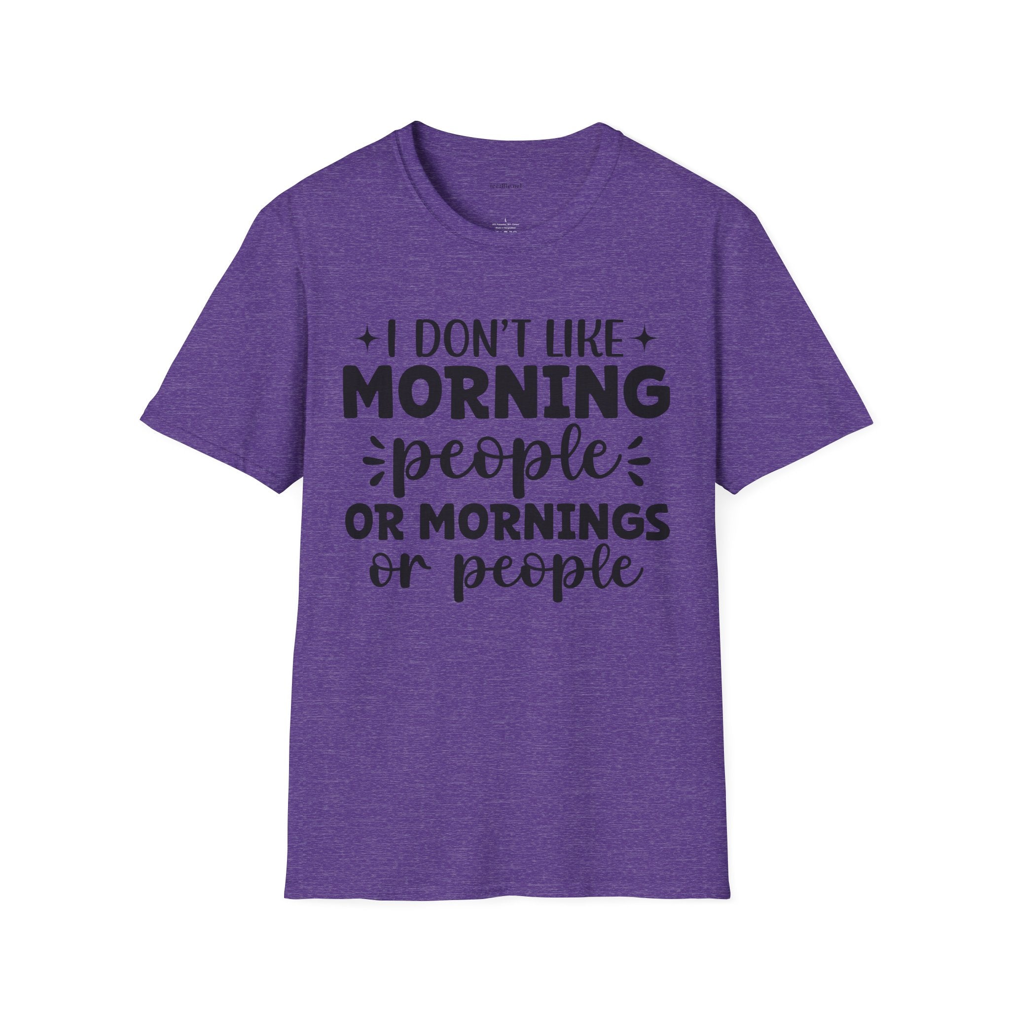 I don't like - Unisex Softstyle T-Shirt 100% Cotton Graphic
