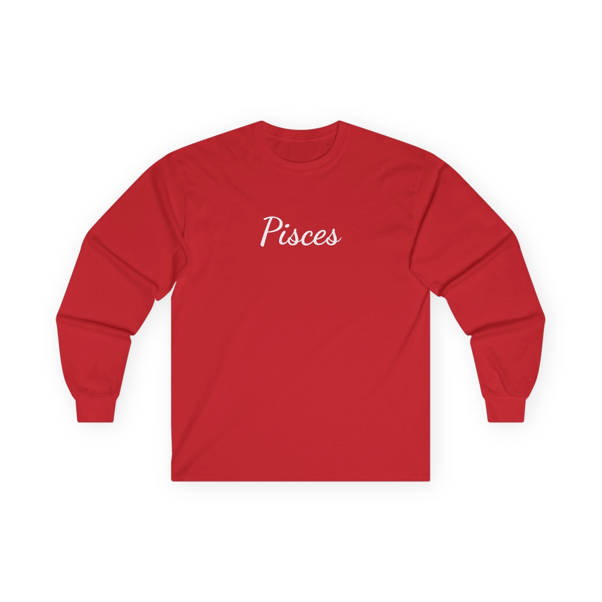 Pisces - Unisex Ultra Cotton Long Sleeve Tee #zodiac #tarot