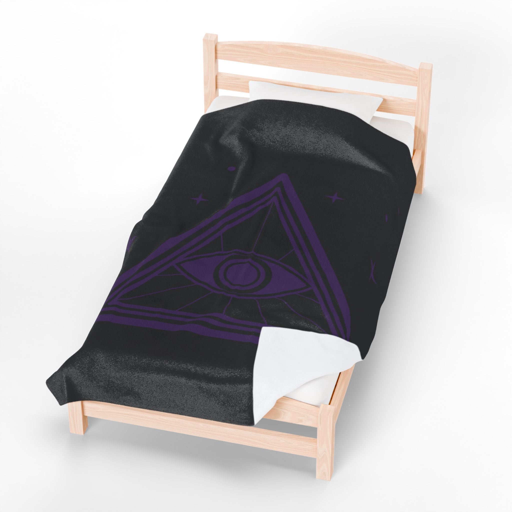 Protective Eye Velveteen Plush Blanket