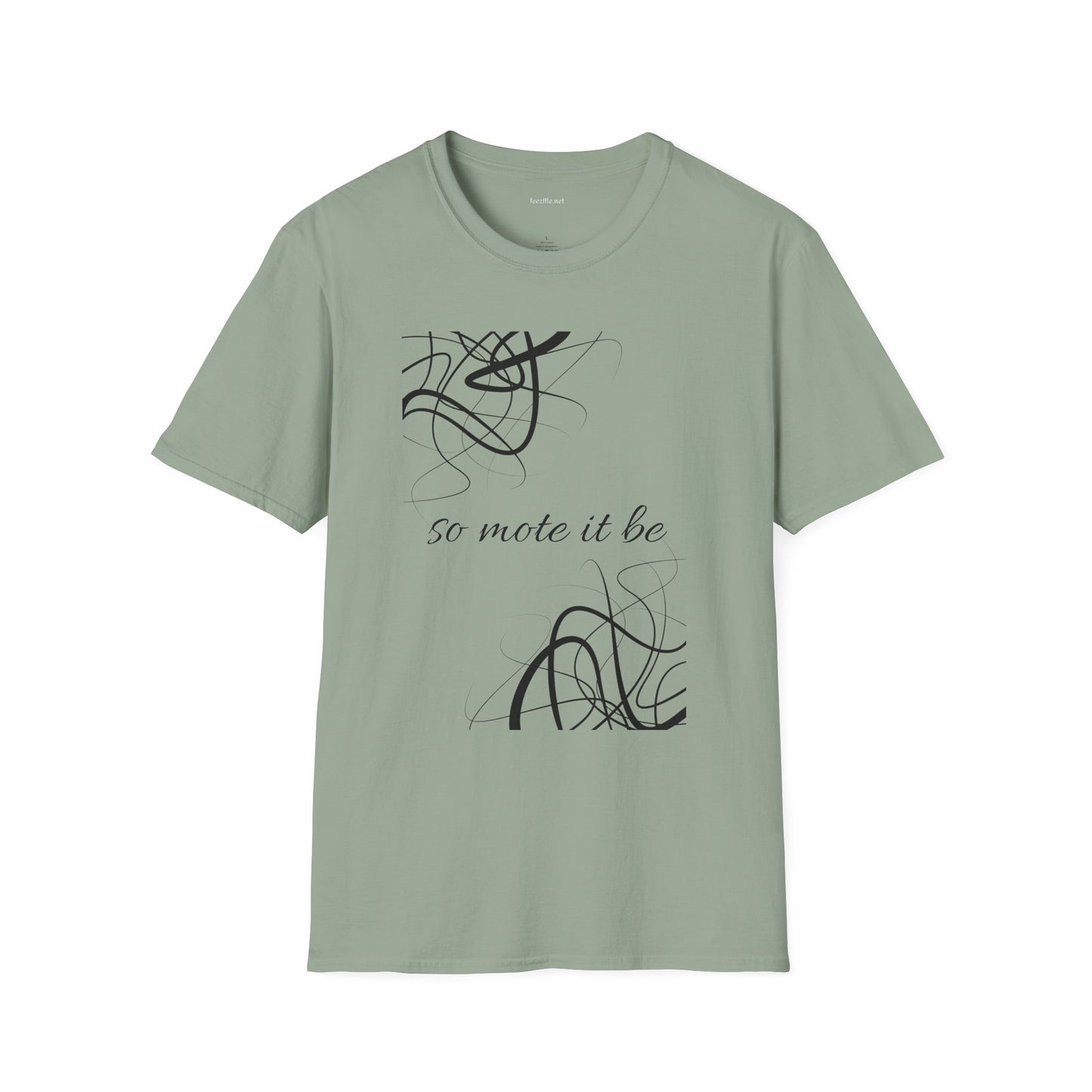 So mote it be - Unisex Softstyle T-Shirt 100% Cotton Graphic