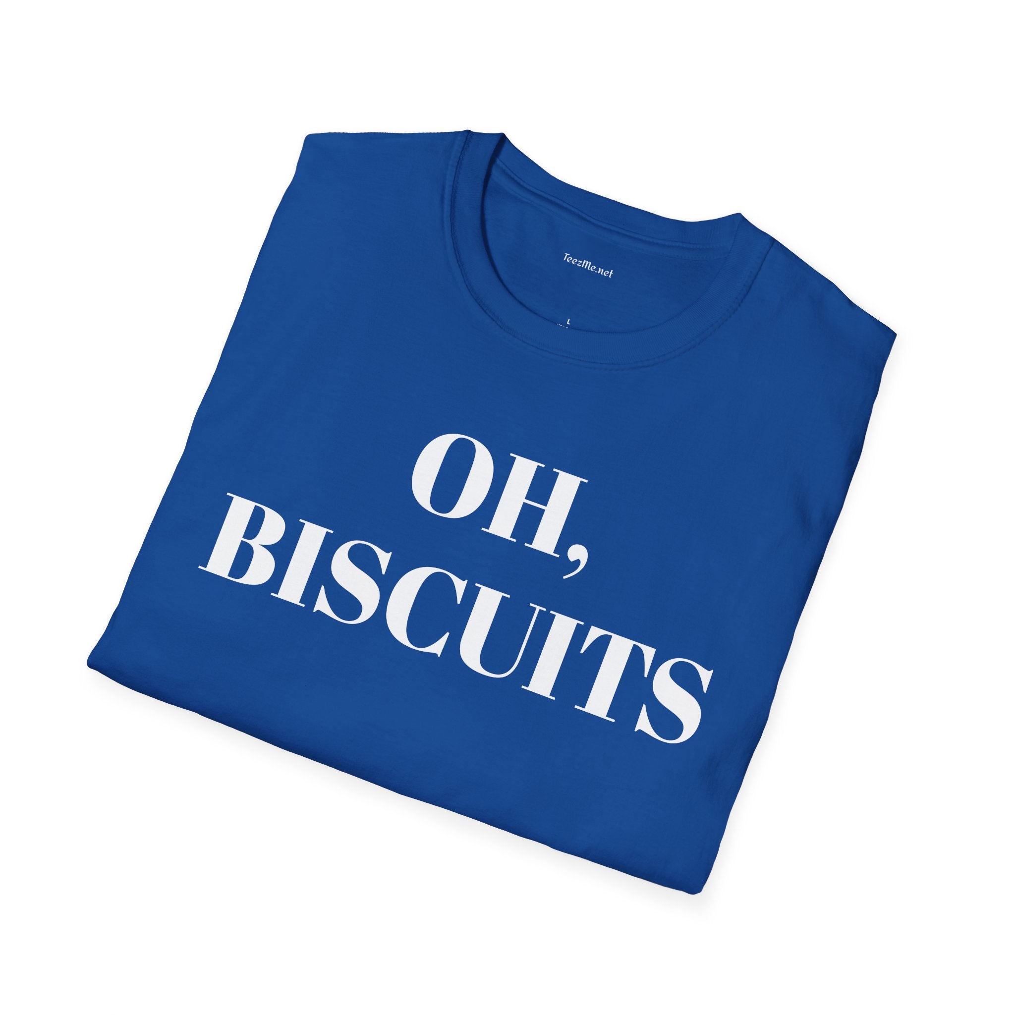 Oh BISCUITS - Unisex Softstyle T-Shirt 100% Cotton Graphic