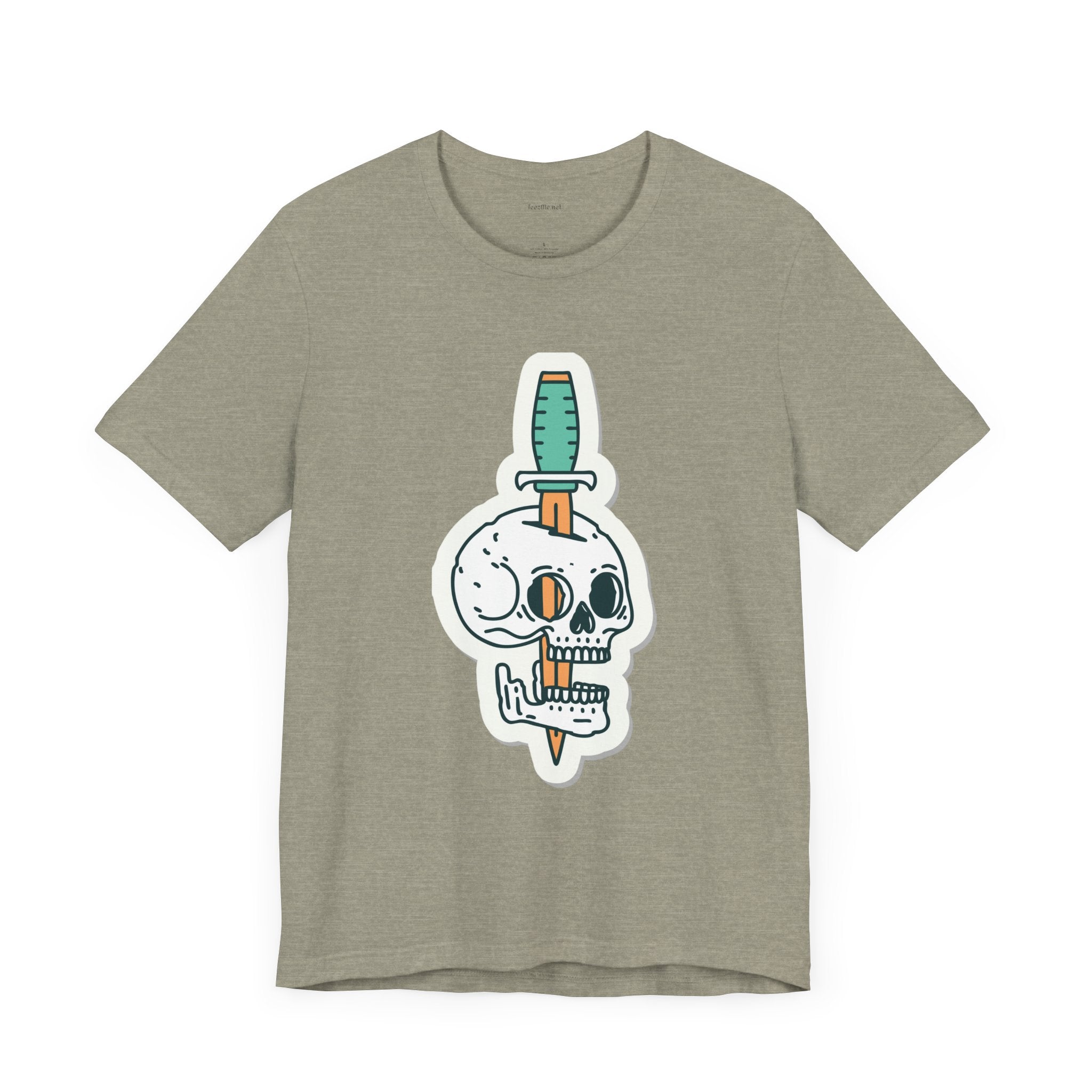 Skull dagger - Unisex Jersey Short Sleeve Tee