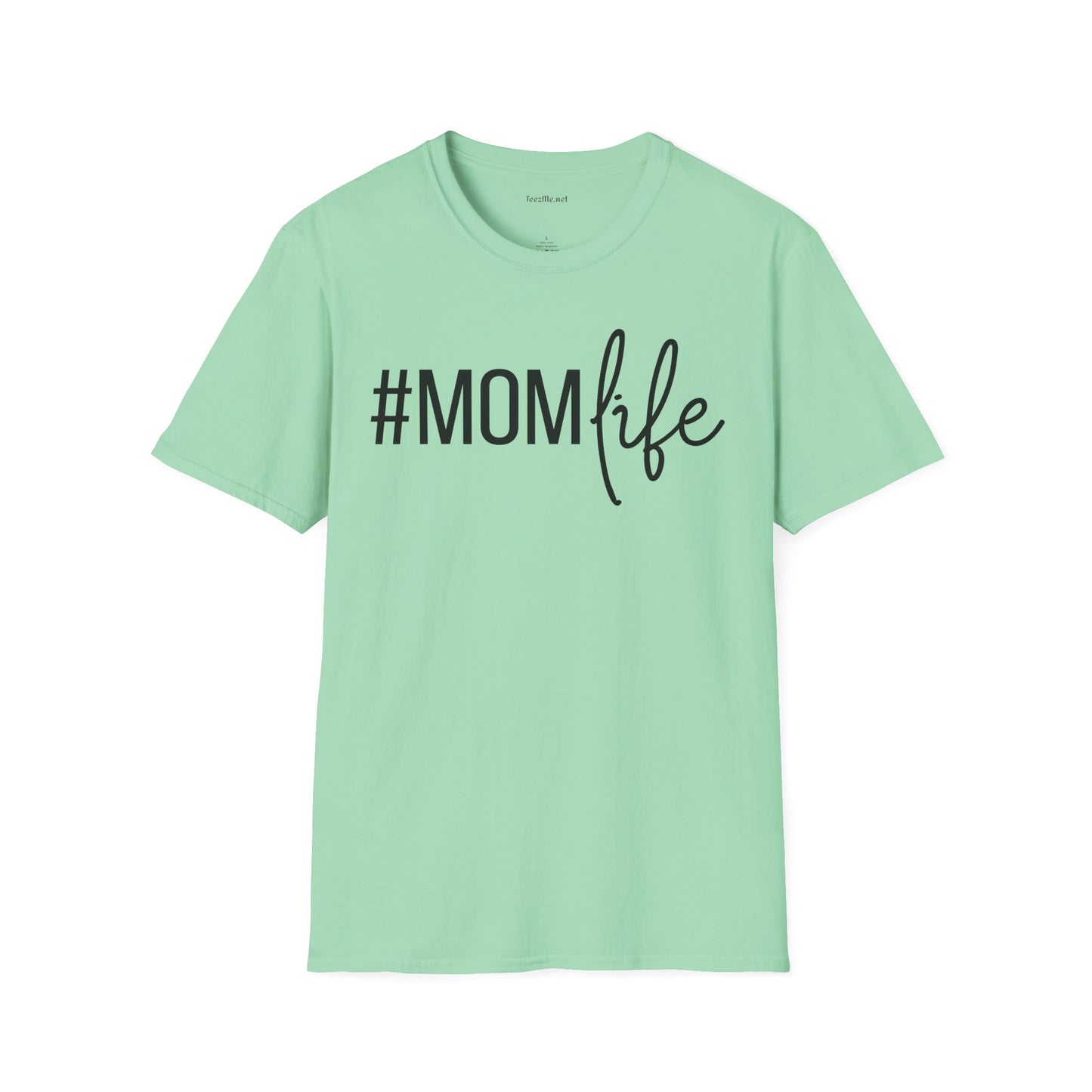 Mom Life 01 Unisex SoftStyle T-Shirt 100% Cotton Graphic