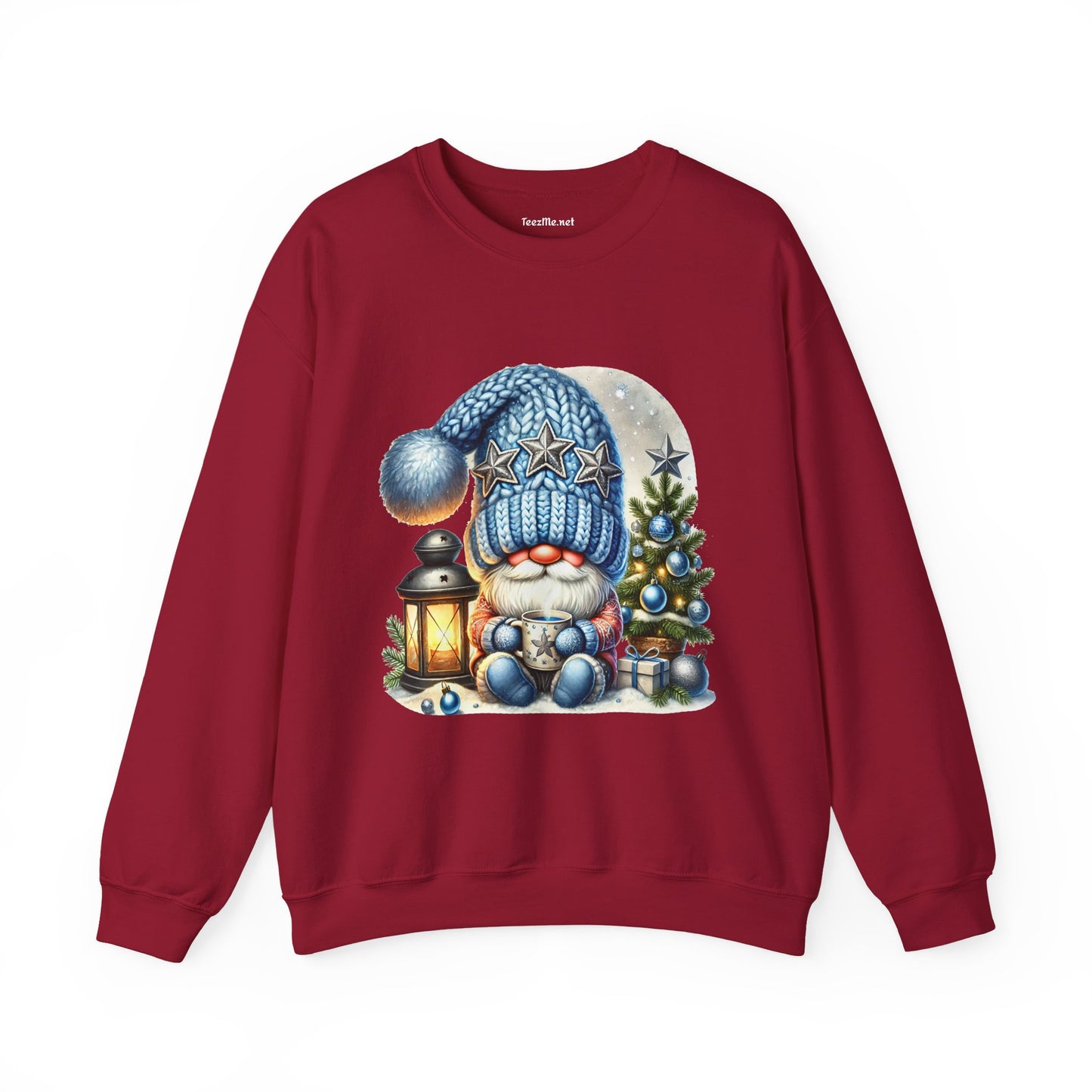Cozy Christmas Gnome Unisex Heavy Blend™ Crewneck Sweatshirt