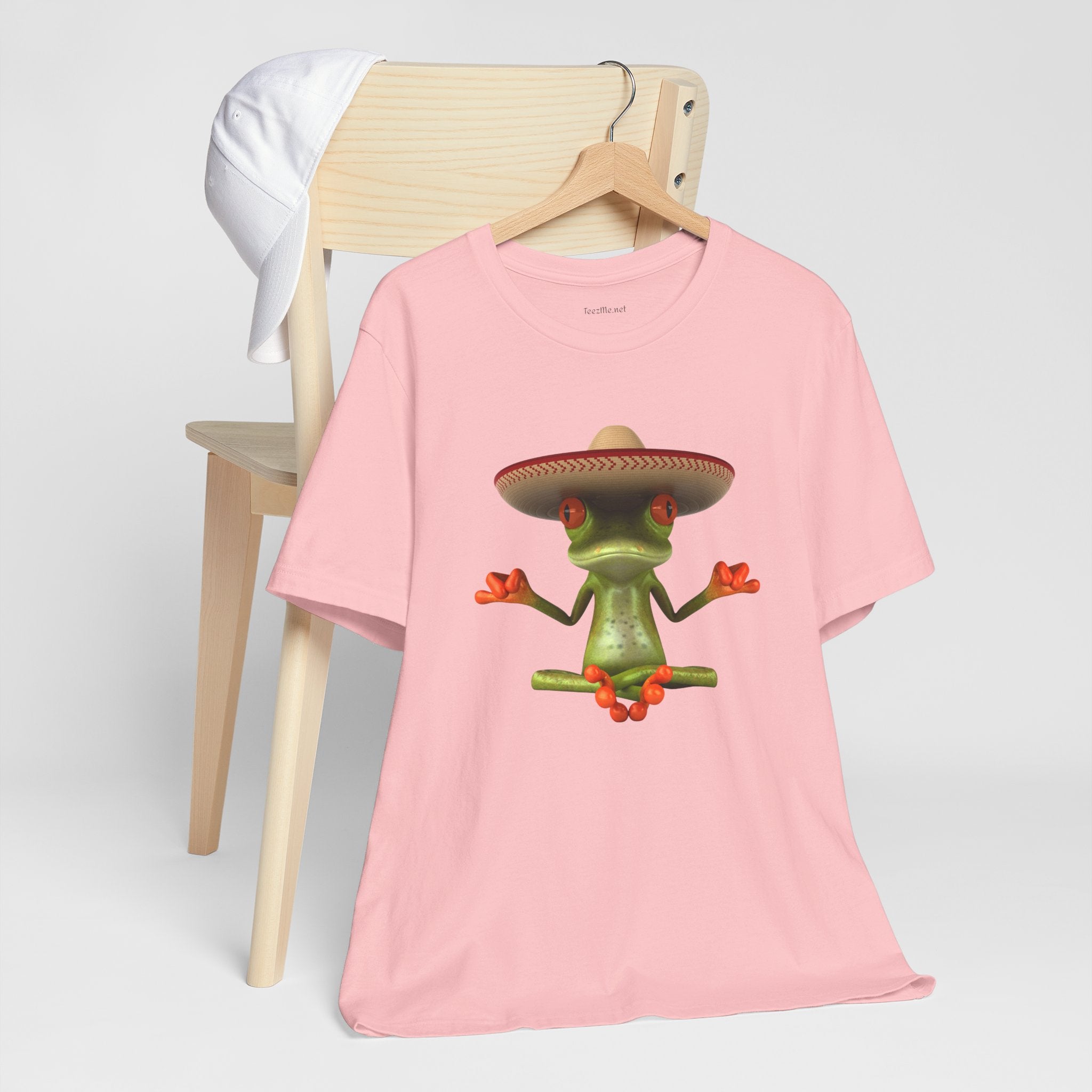 Frog Meditating - Unisex Jersey Short Sleeve Tee