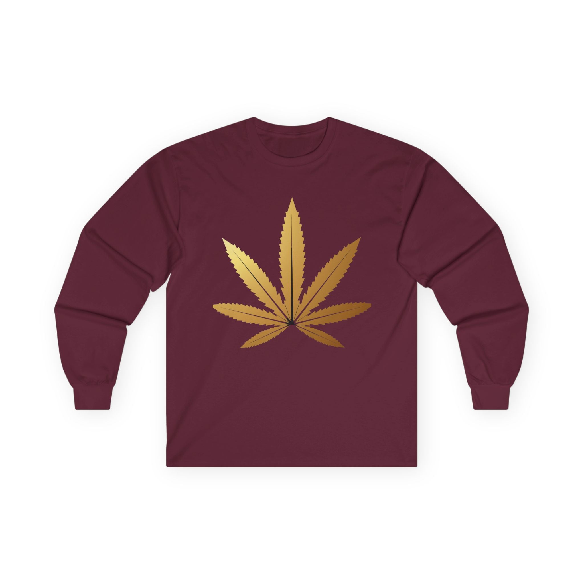Gold Weed - Unisex Ultra Cotton Long Sleeve Tee