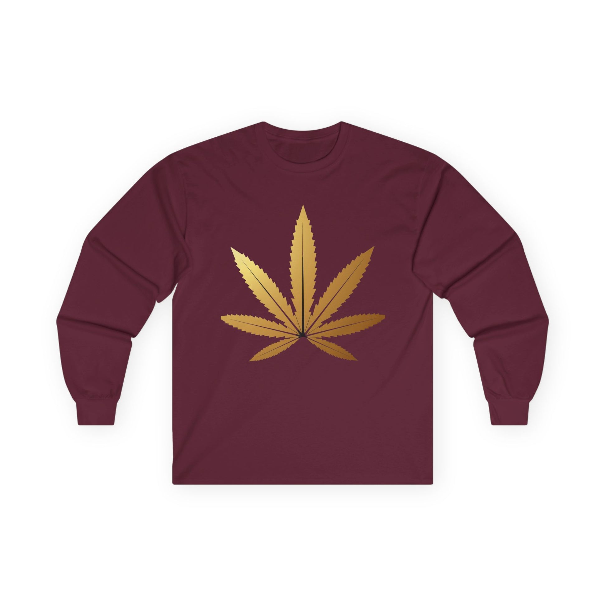 Gold Weed - Unisex Ultra Cotton Long Sleeve Tee