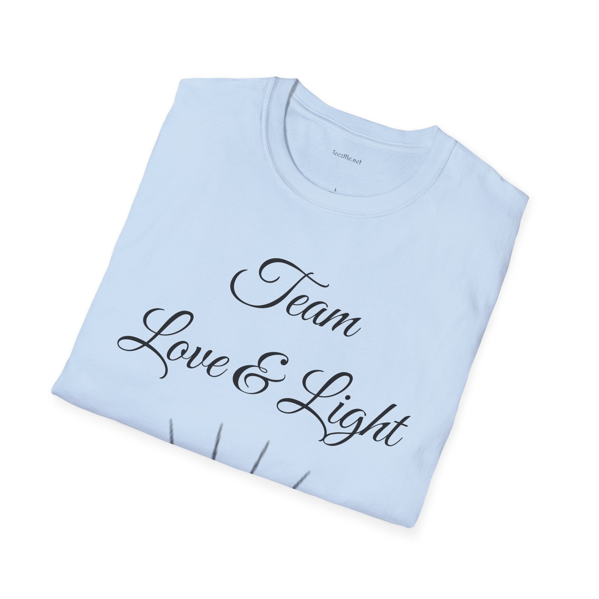 Team Love & Light - Unisex Softstyle T-Shirt 100% Cotton Graphic