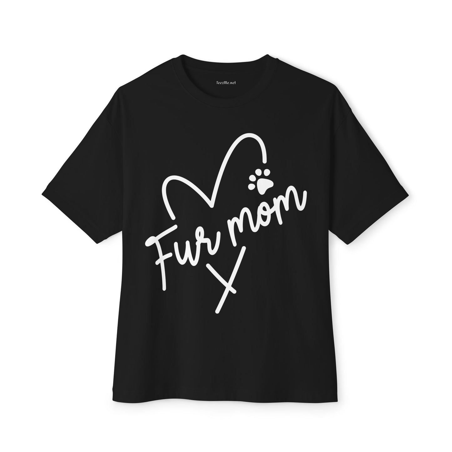 Fur Mom 01 Unisex Oversized Boxy Tee