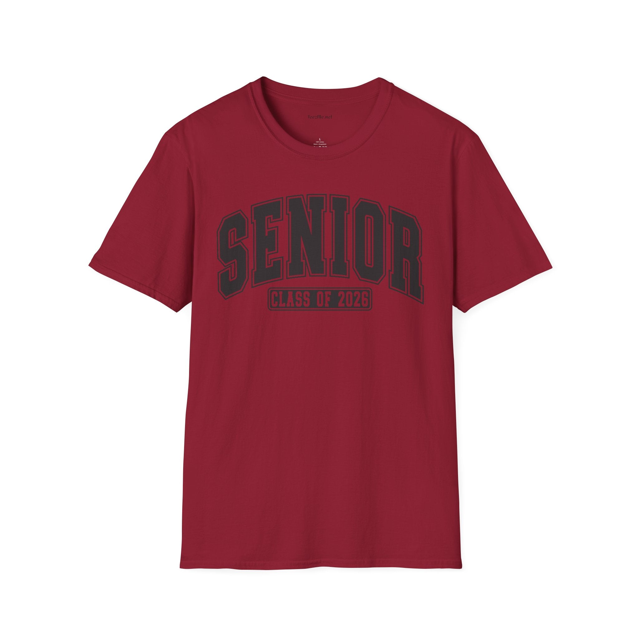 Senior Class of 2026 Unisex Softstyle T-Shirt 100% Cotton Graphic