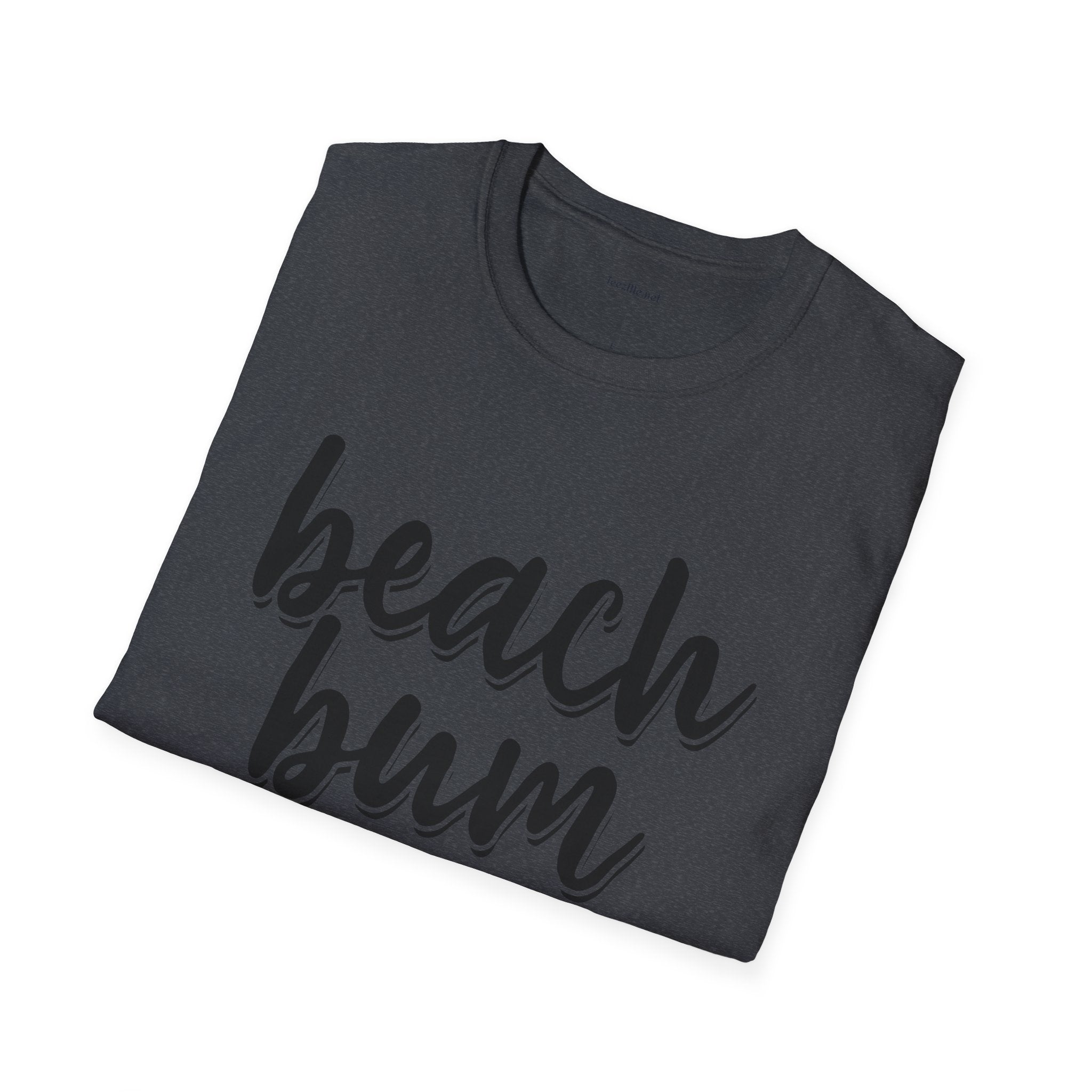Beach Bum - Unisex Softstyle T-Shirt 100% Cotton Graphic (1)