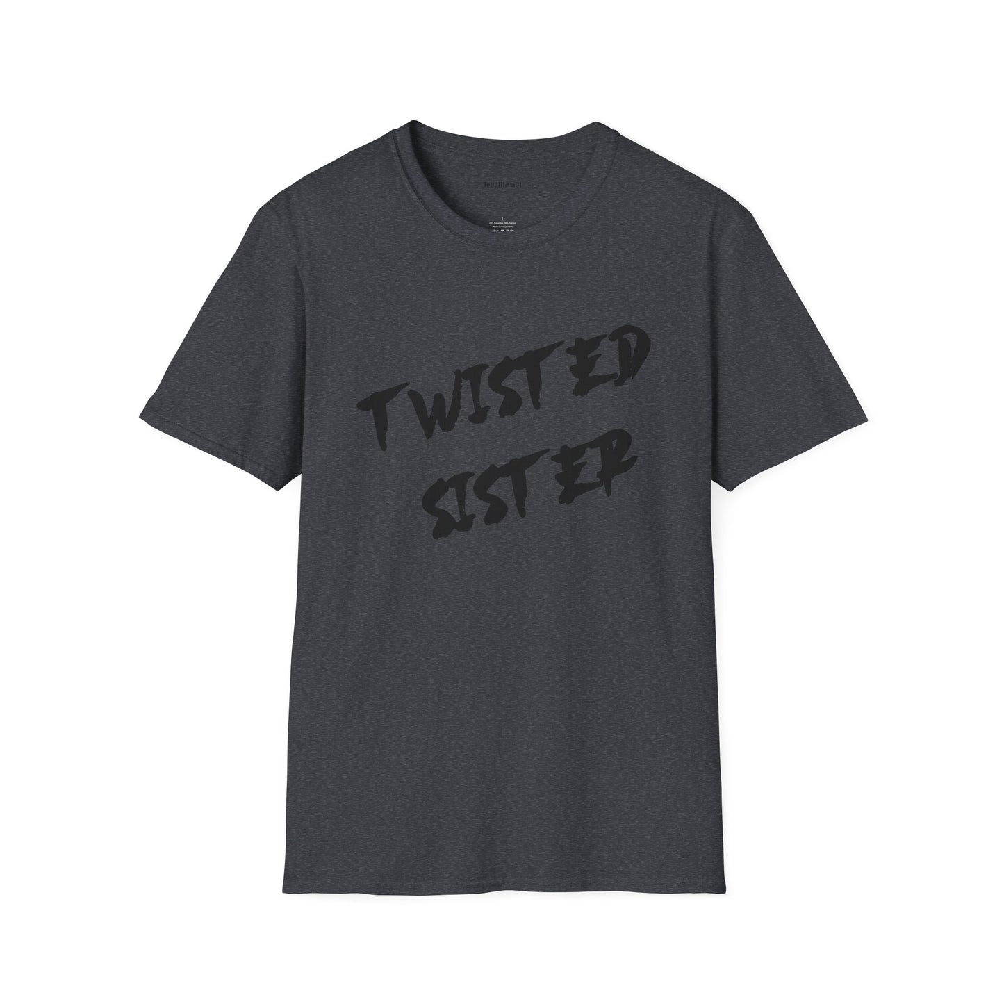 Twisted Sister 03 Unisex SoftStyle T-Shirt 100% Cotton