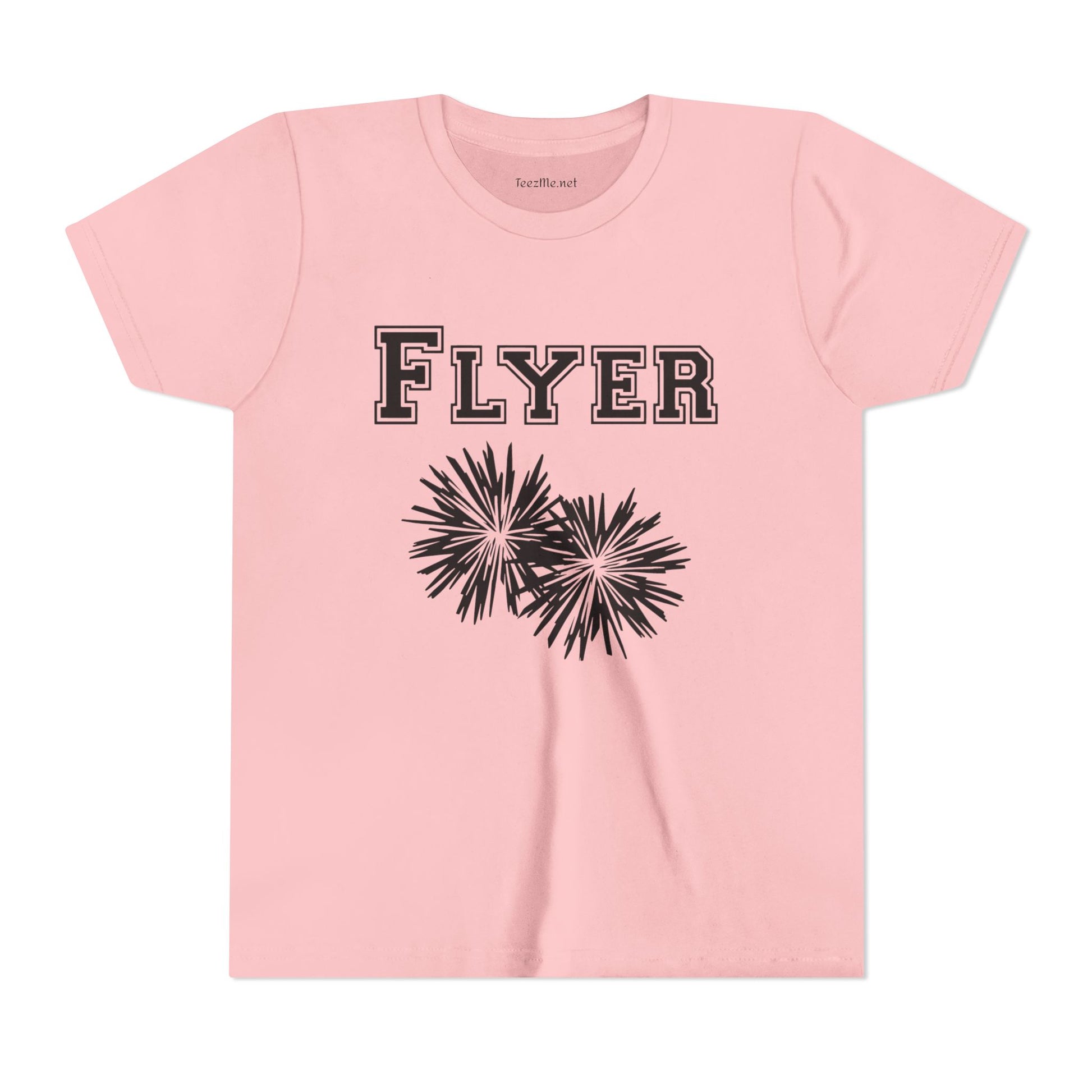 Flyer Youth Tee – Cheerleader Pom Pom Shirt