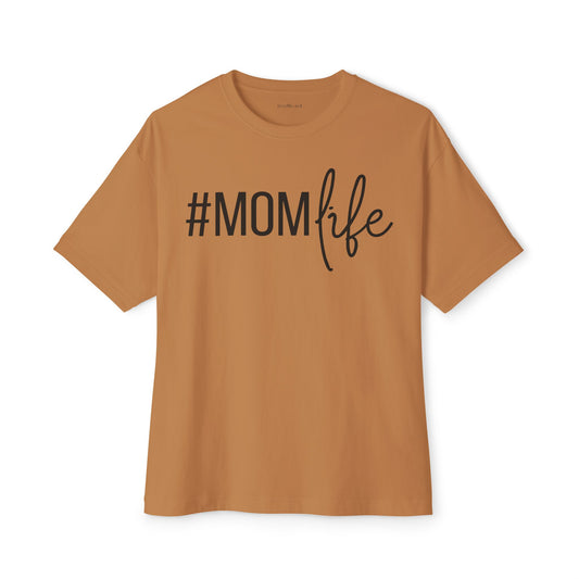 Mom Life Unisex Oversized Boxy Tee