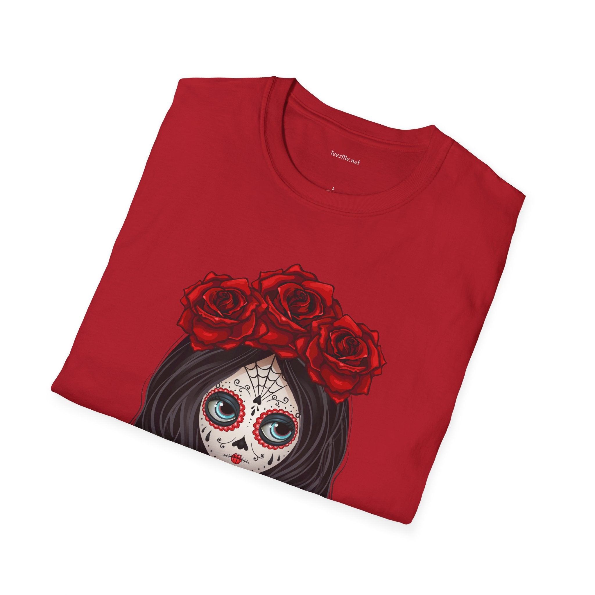 Zombie Girl - Unisex Softstyle T-Shirt 100% Cotton Graphic