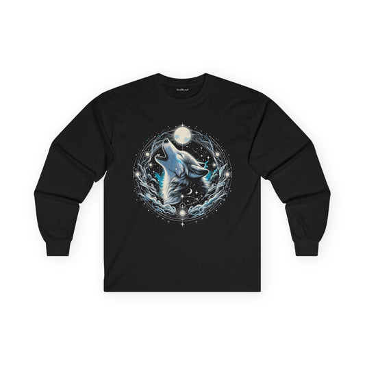 Wolf Moon3 Unisex Ultra Cotton Long Sleeve Tee