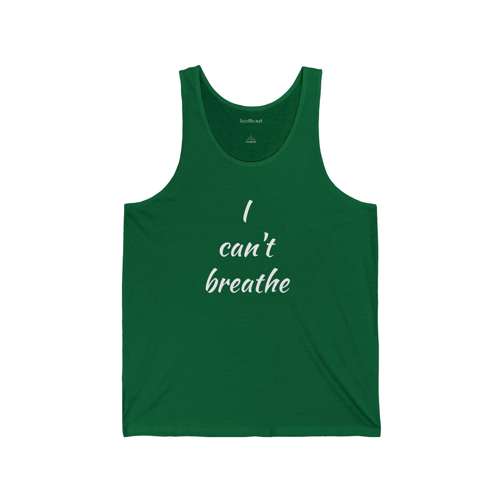I can't breathe - Unisex Jersey Tank