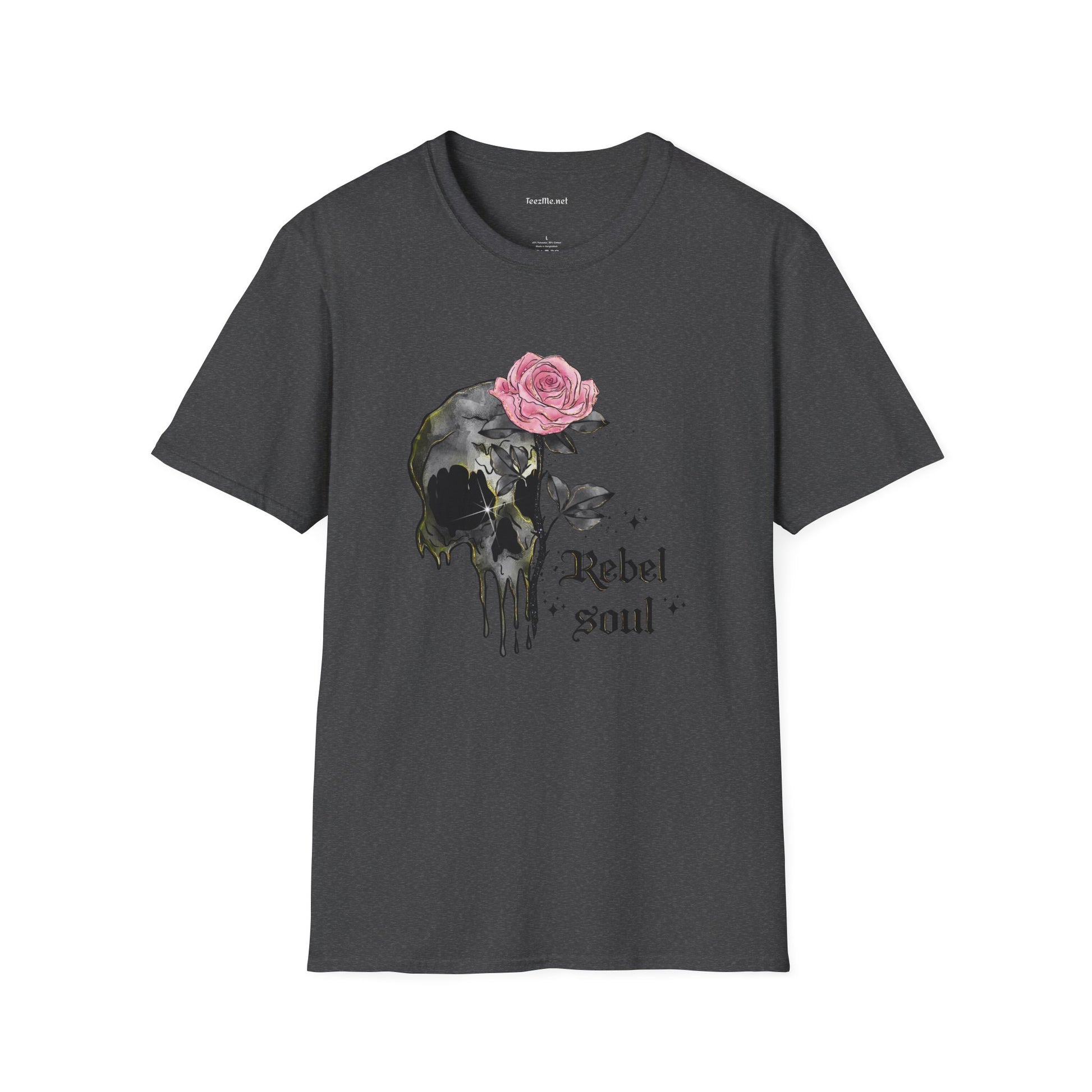 Rebel Soul 1 - Unisex Softstyle T-Shirt 100% Cotton Graphic