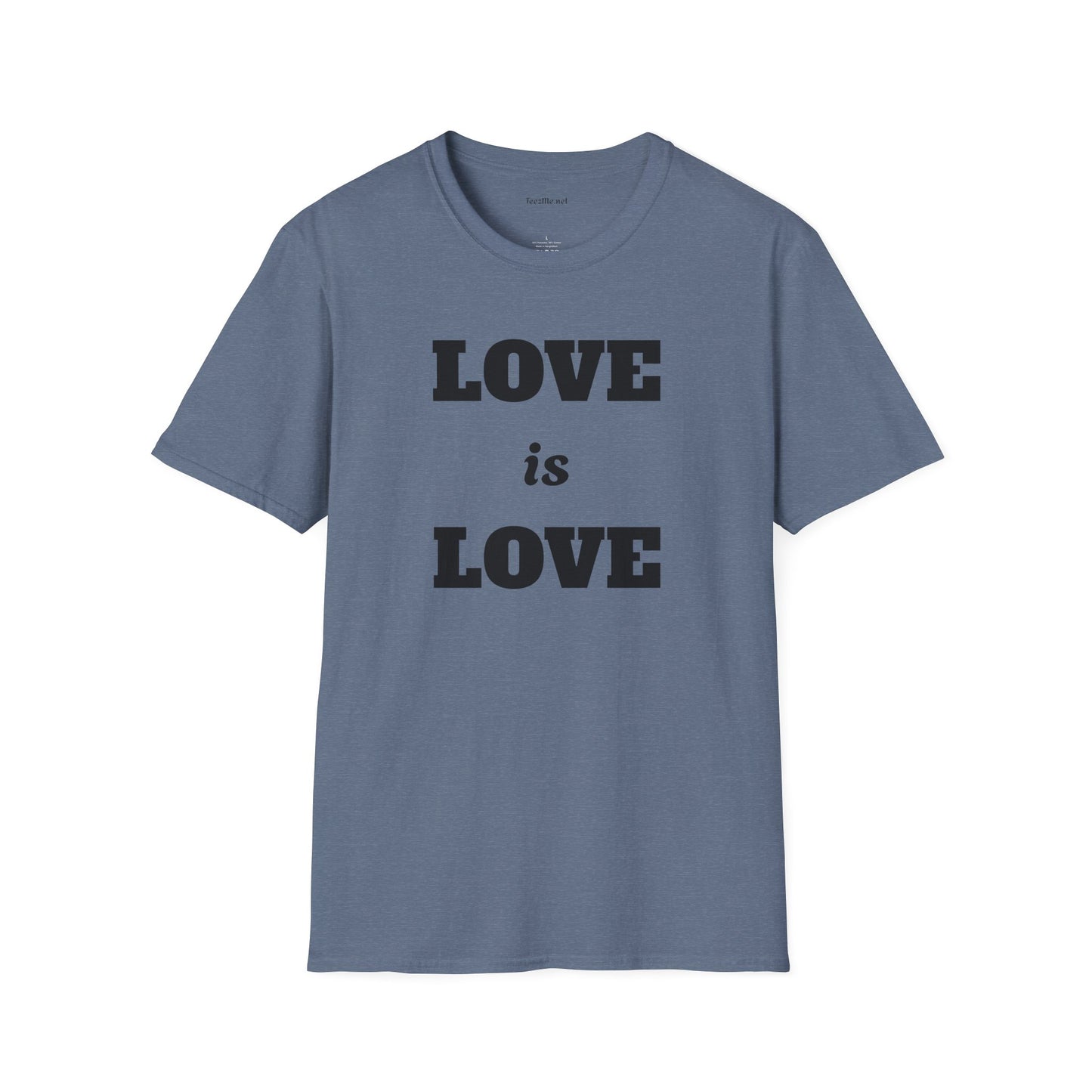 Love is Love - Unisex Softstyle T-Shirt 100% Cotton Graphic