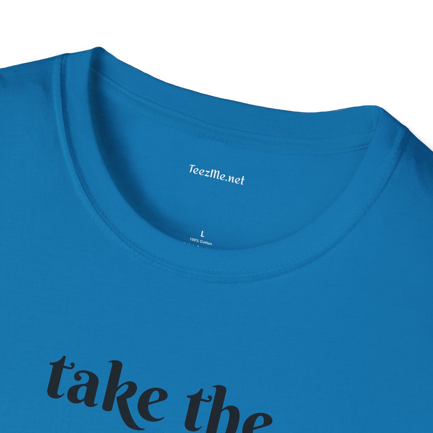 Take the scenic route- Unisex Softstyle T-Shirt 100% Cotton Graphic